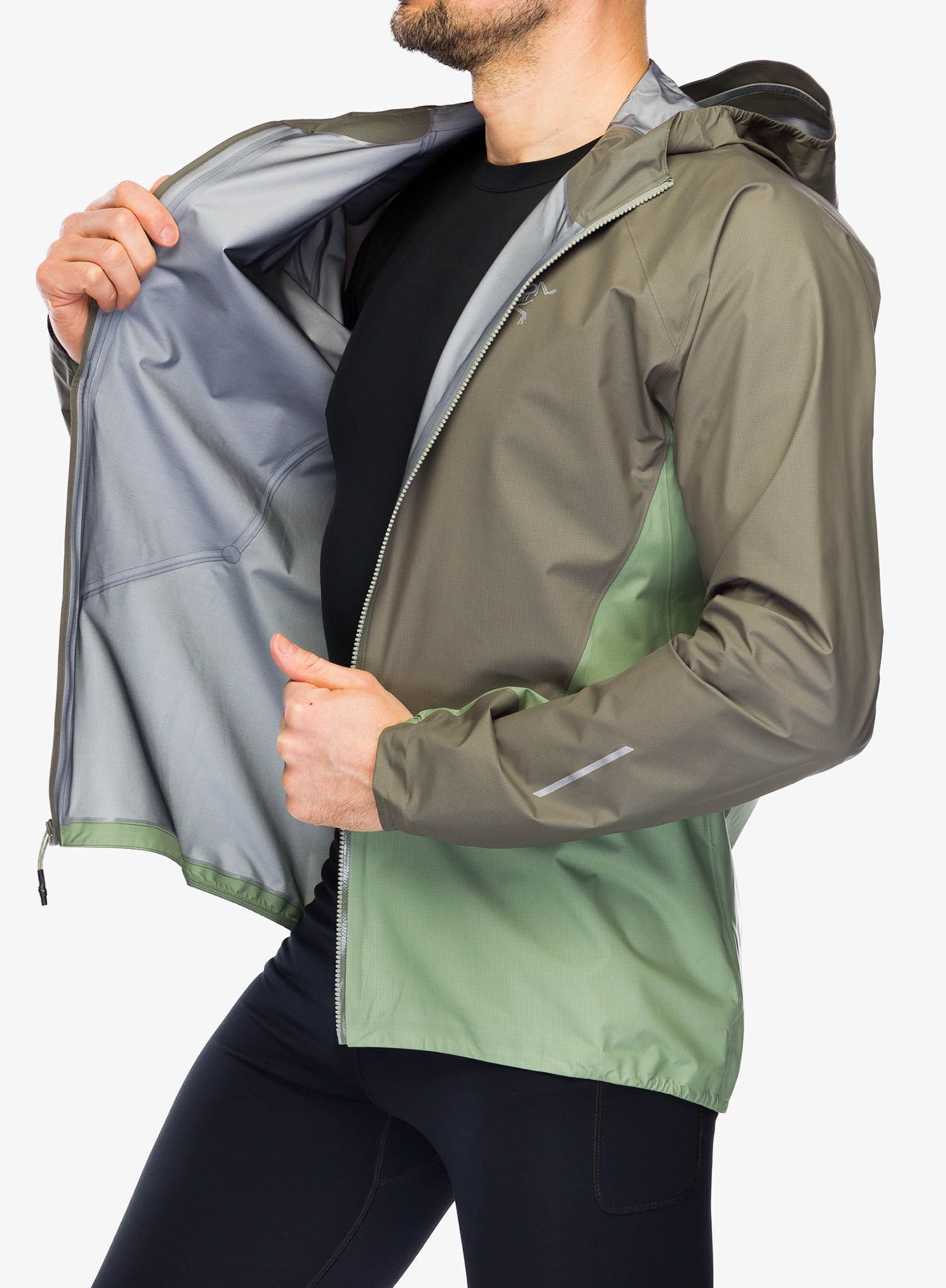 Jakna za tek Arcteryx Norvan Shell Jacket - forage/chloris