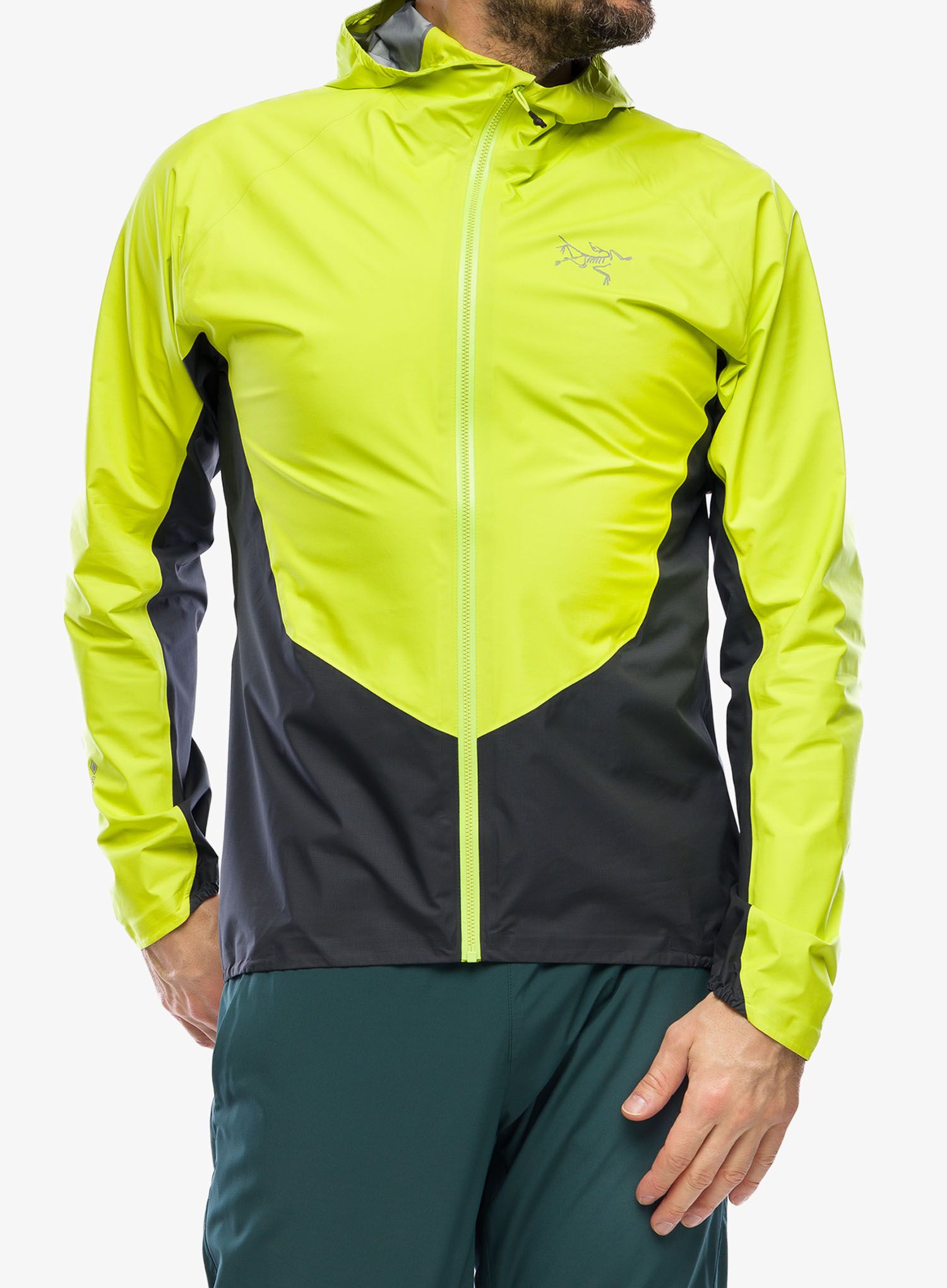 Tekaška jakna Arcteryx Norvan Shell Jacket - sprint/graphite