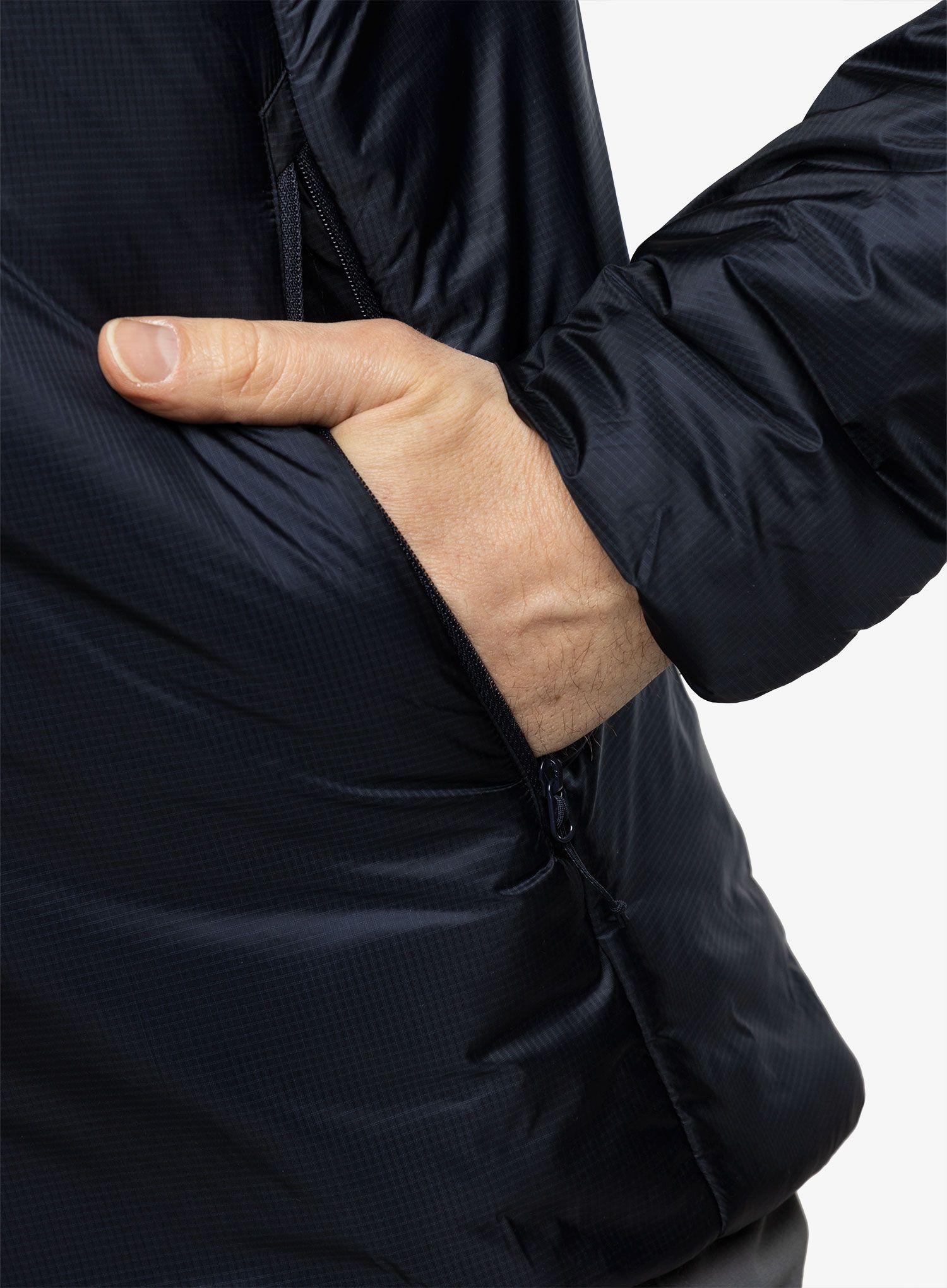 Sintetična jakna Arcteryx Nuclei Hoody - black sapphire