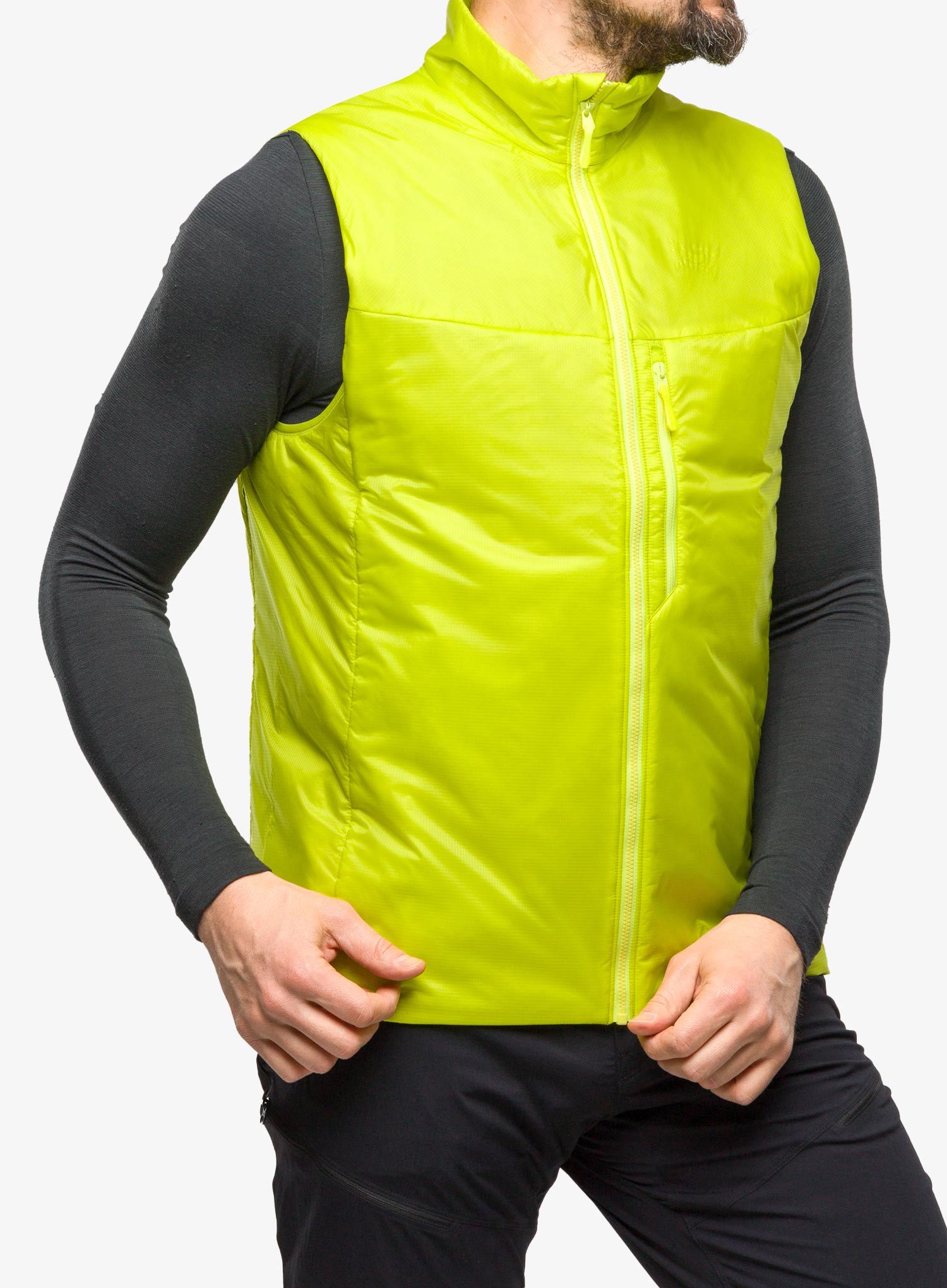 Podložen brezrokavnik Arcteryx Nuclei Vest - dark sprint
