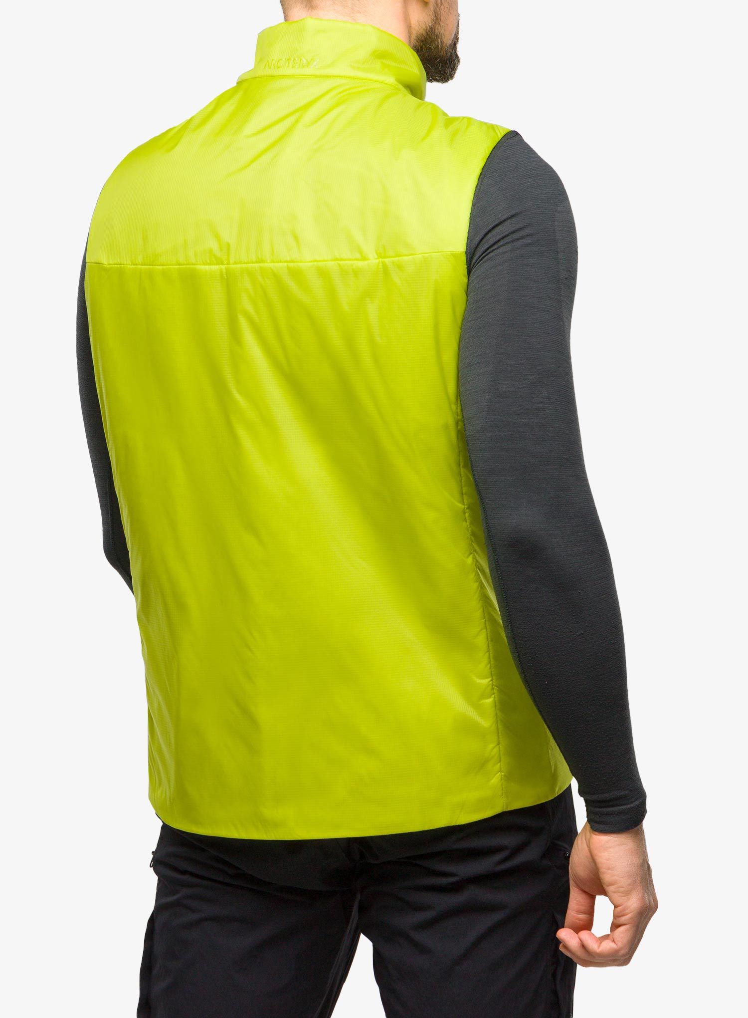 Podložen brezrokavnik Arcteryx Nuclei Vest - dark sprint