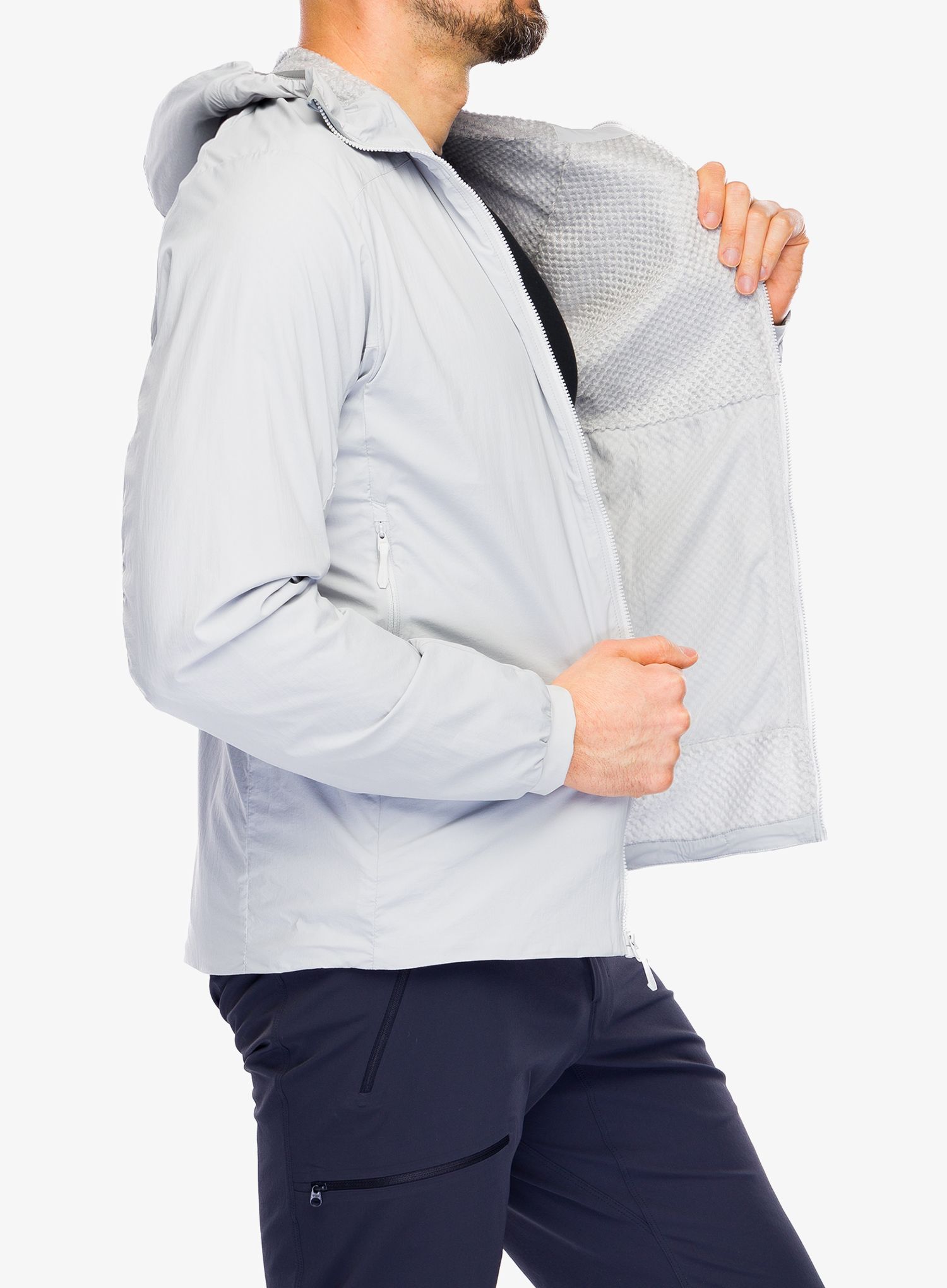 Sintetična jakna Arcteryx Proton Lightweight Hoody - solitude