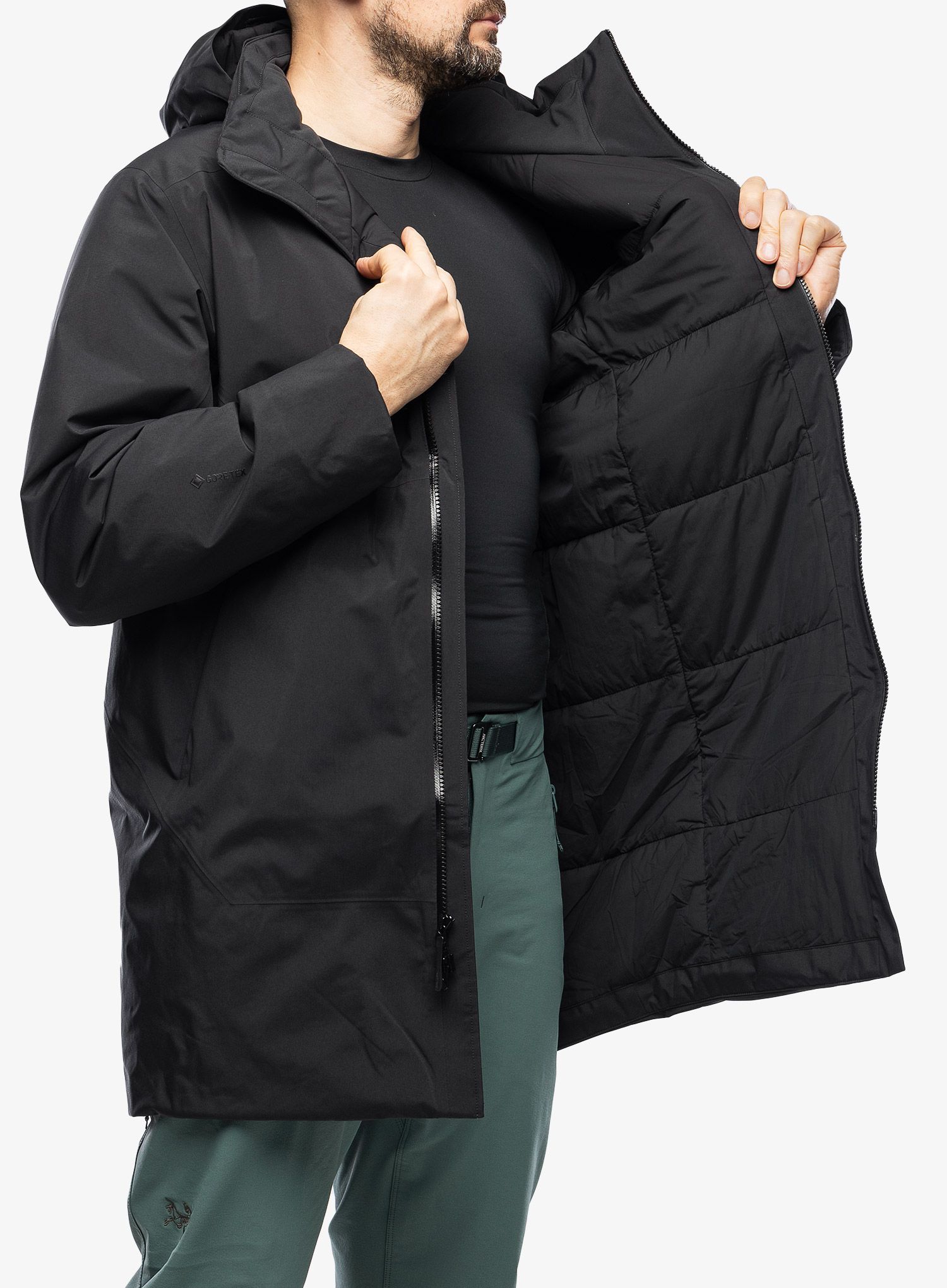 Sintetična jakna Arcteryx Ralle Parka - black