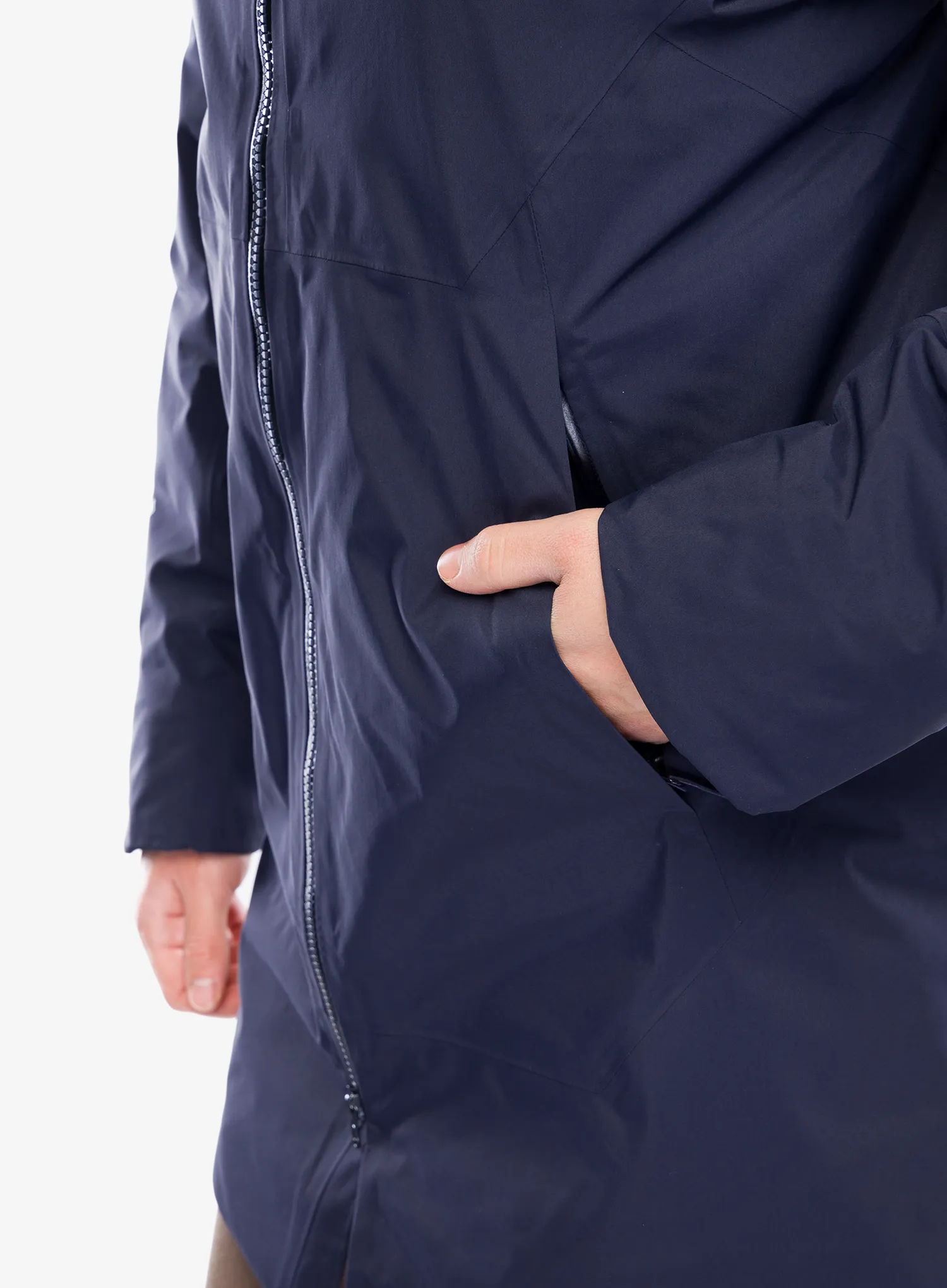 Plašč Arcteryx Ralle Parka - black sapphire