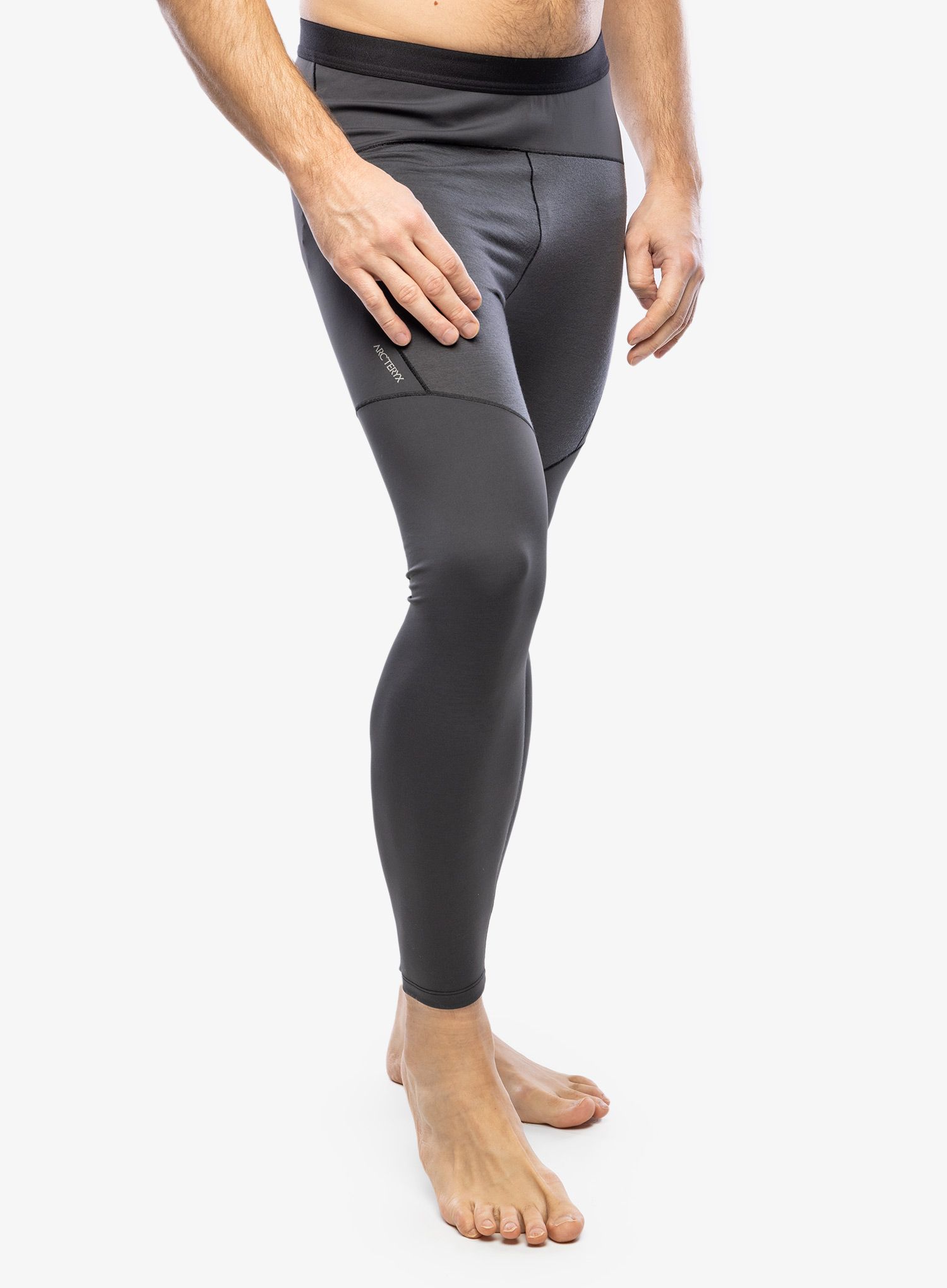 Termo pajkice Arcteryx Rho Hybrid Bottom - graphite
