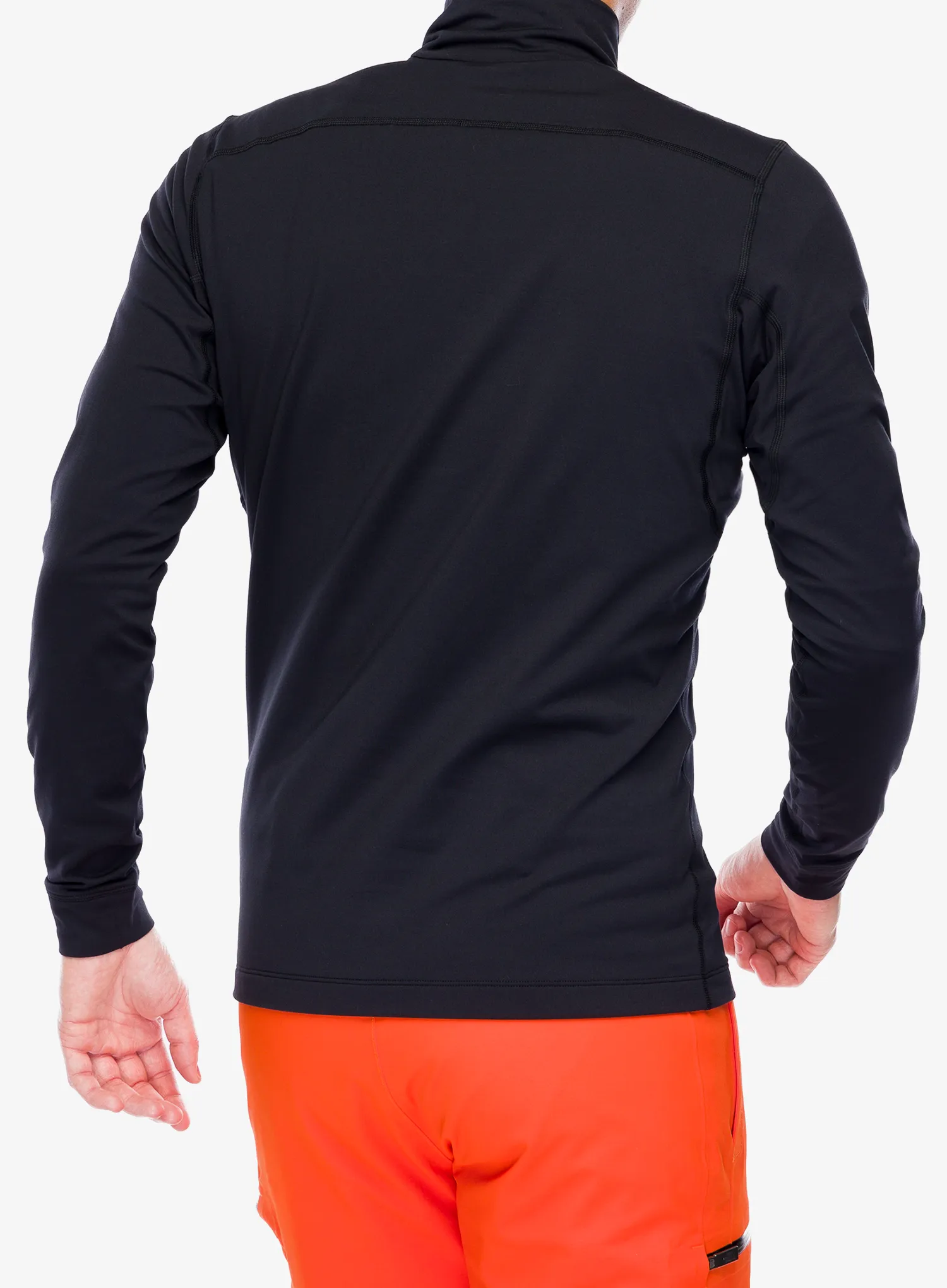 Termo flis jopa Arcteryx Rho LT Zip Neck - blk
