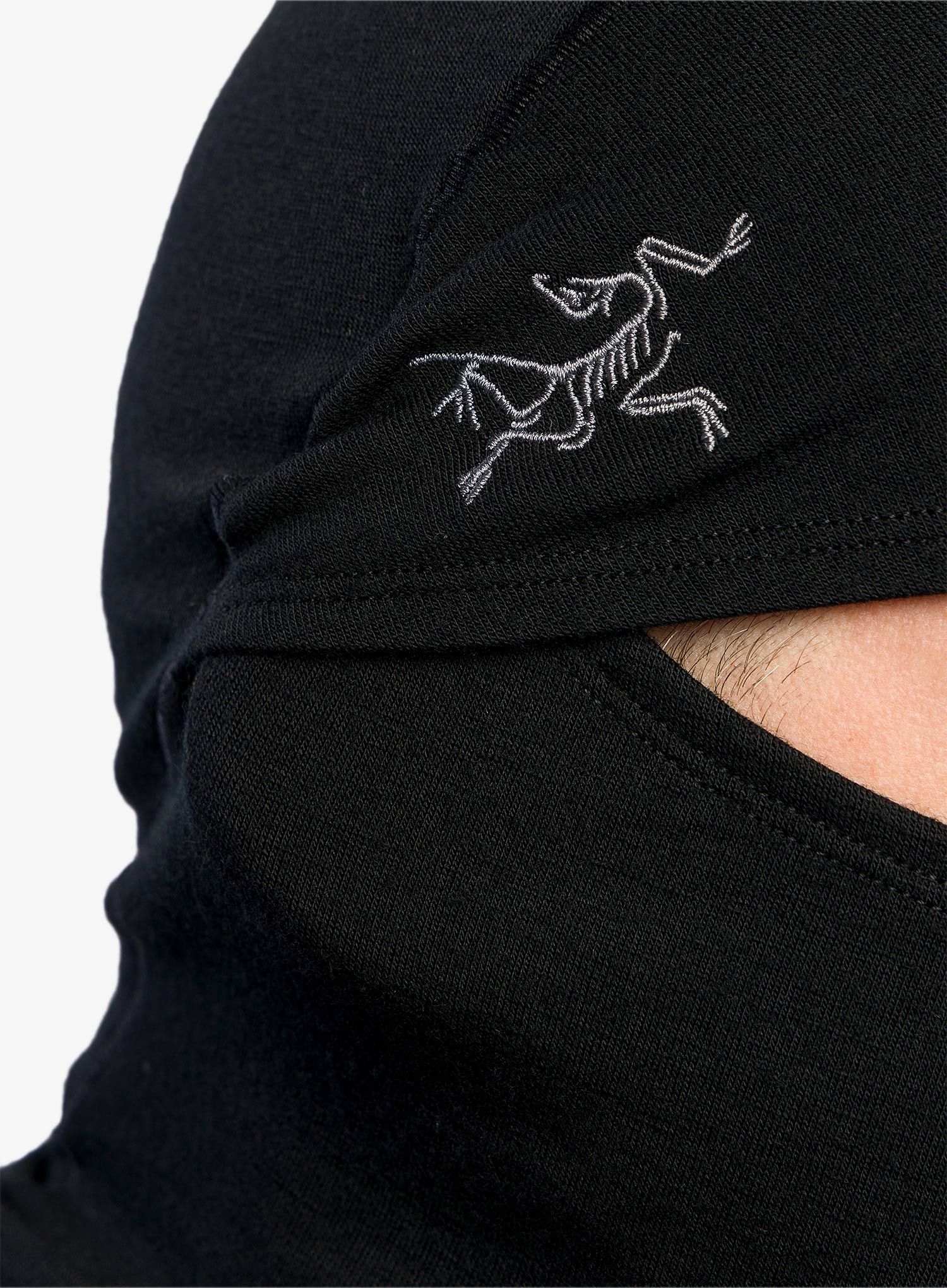 Podkapa Arcteryx Rho Lightweight Wool Balaclava - black