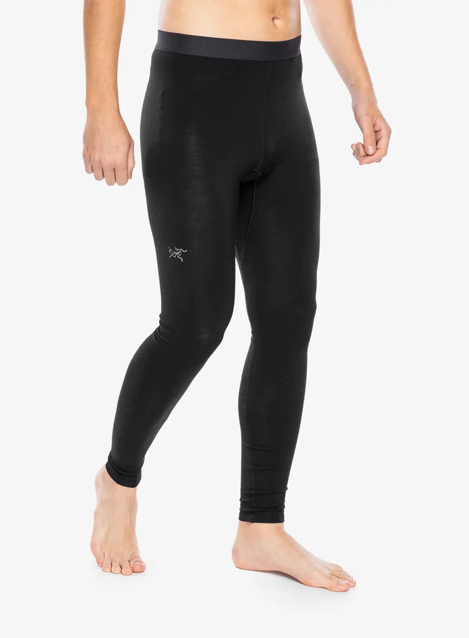 Termo pajkice Arcteryx Rho Merino Wool Bottom - black