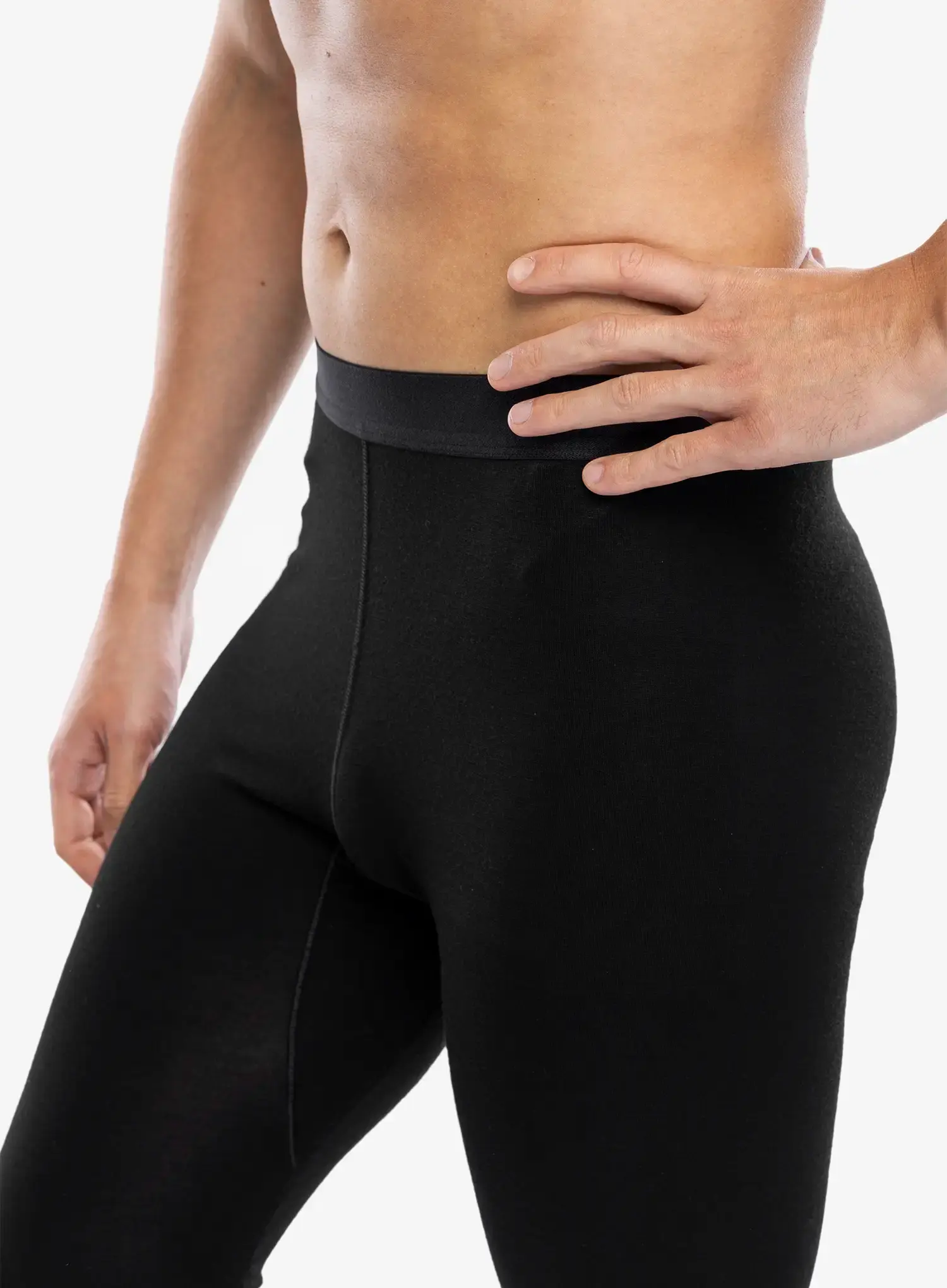 Termo pajkice Arcteryx Rho Merino Wool Bottom - black