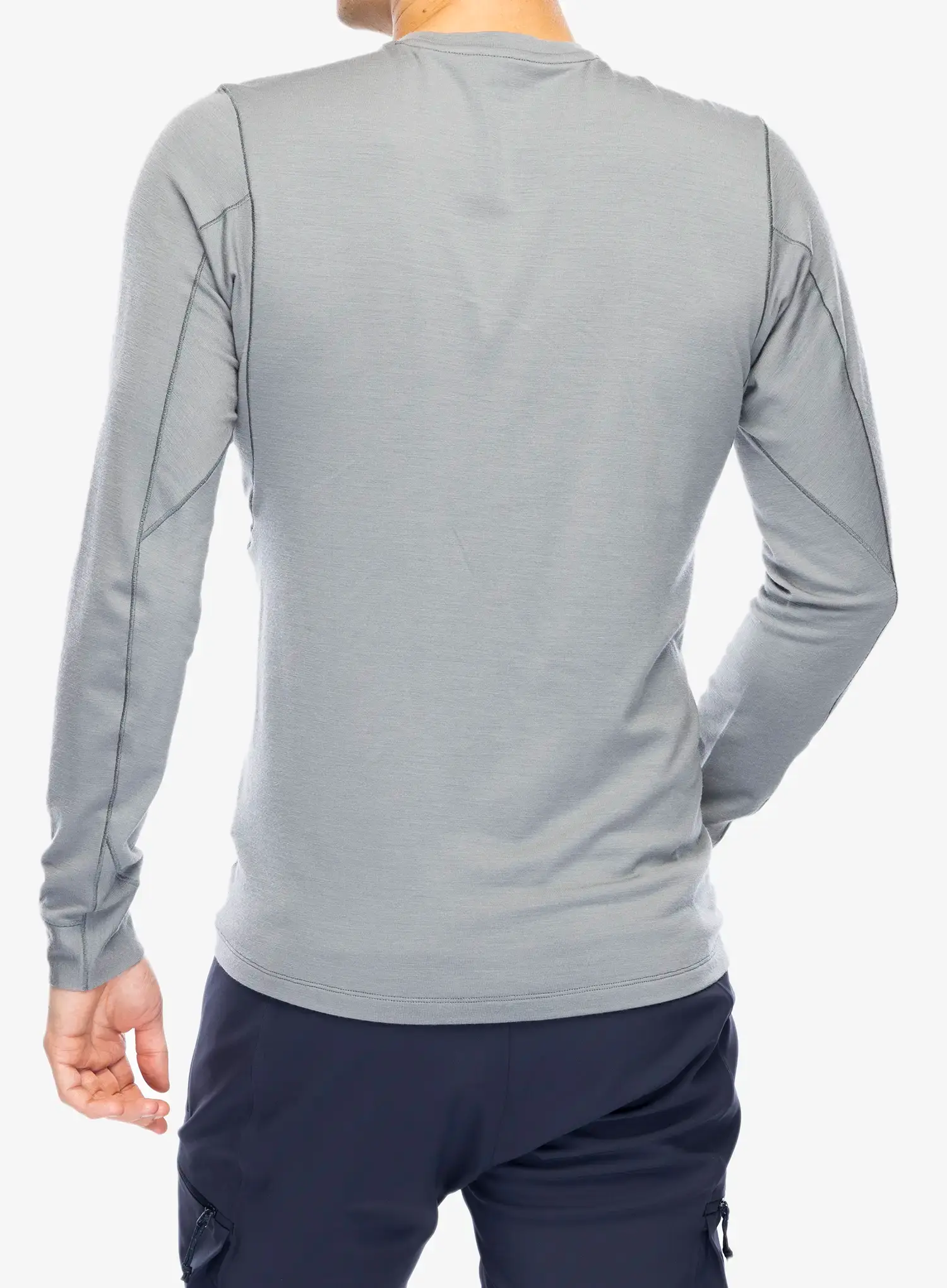 Termo flis jopa Arcteryx Rho Merino Wool Crew Neck LS - void