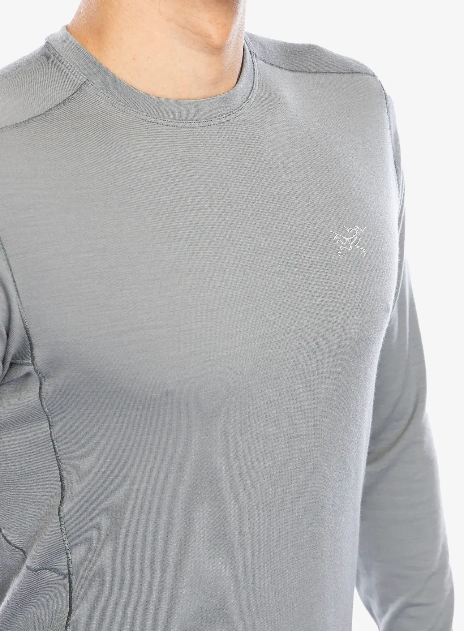 Termo flis jopa Arcteryx Rho Merino Wool Crew Neck LS - void
