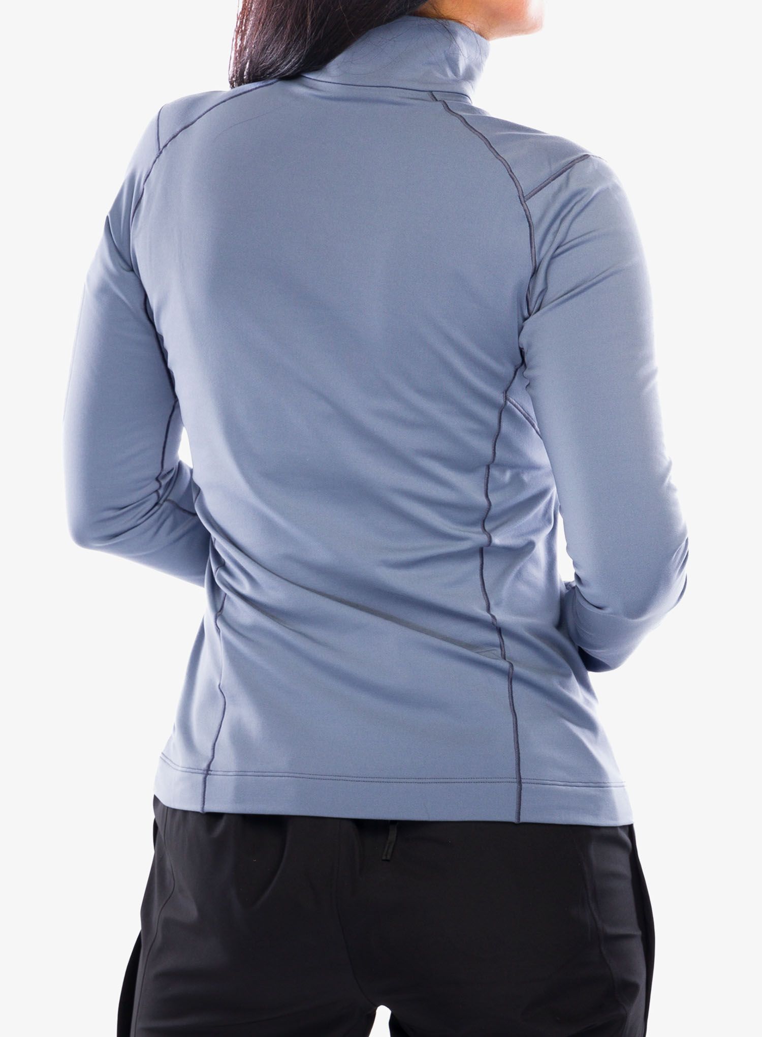 Ženska termo flis jopa Arcteryx Rho Zip Neck - stratus