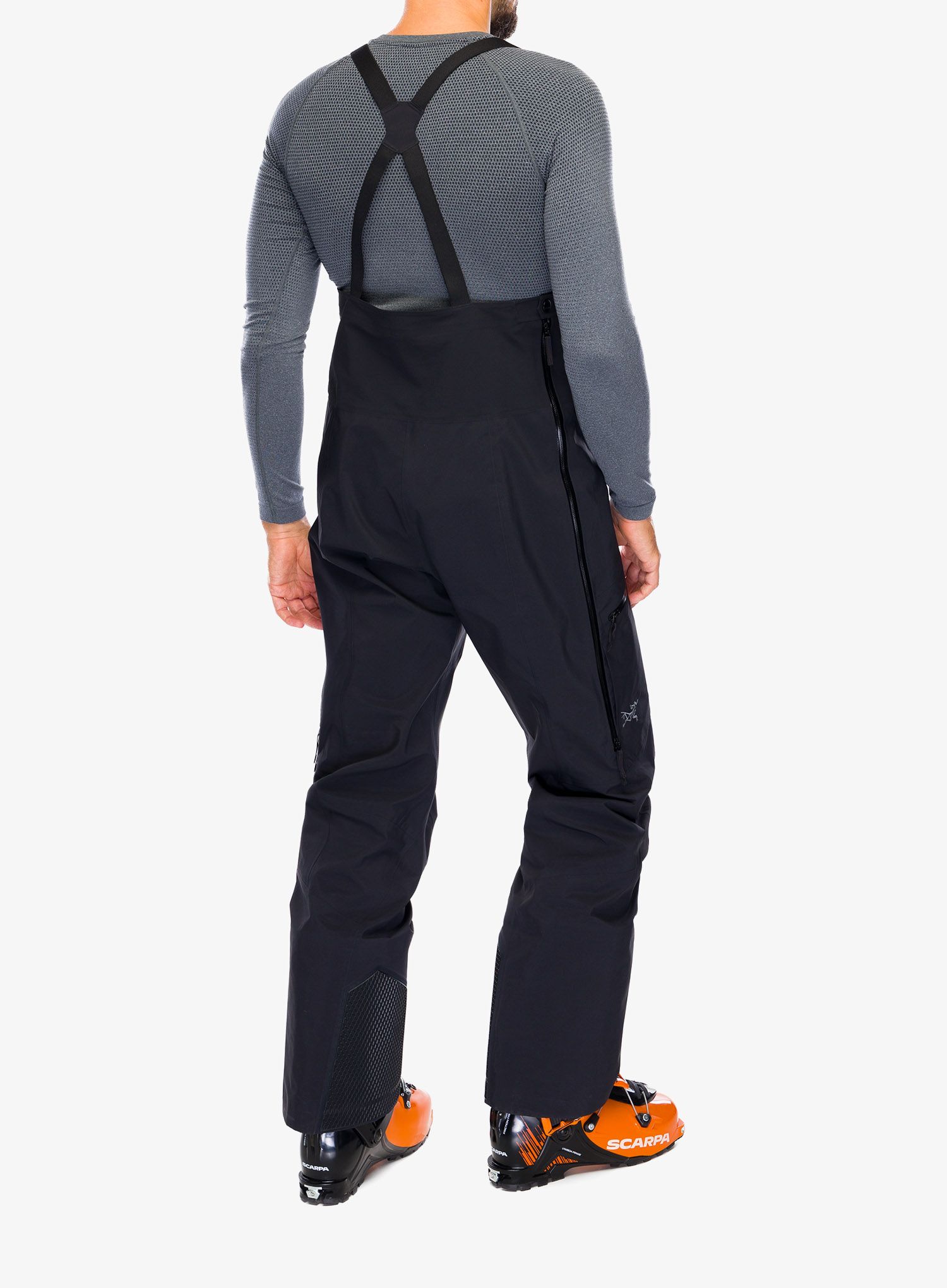 Hlače za turno smučanje Arcteryx Rush Bib Pant - black