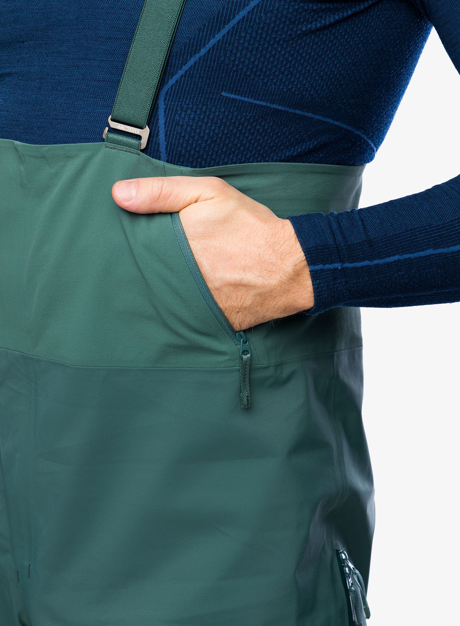 GORE TEX hlače Arcteryx Rush Bib Pant - boxcar