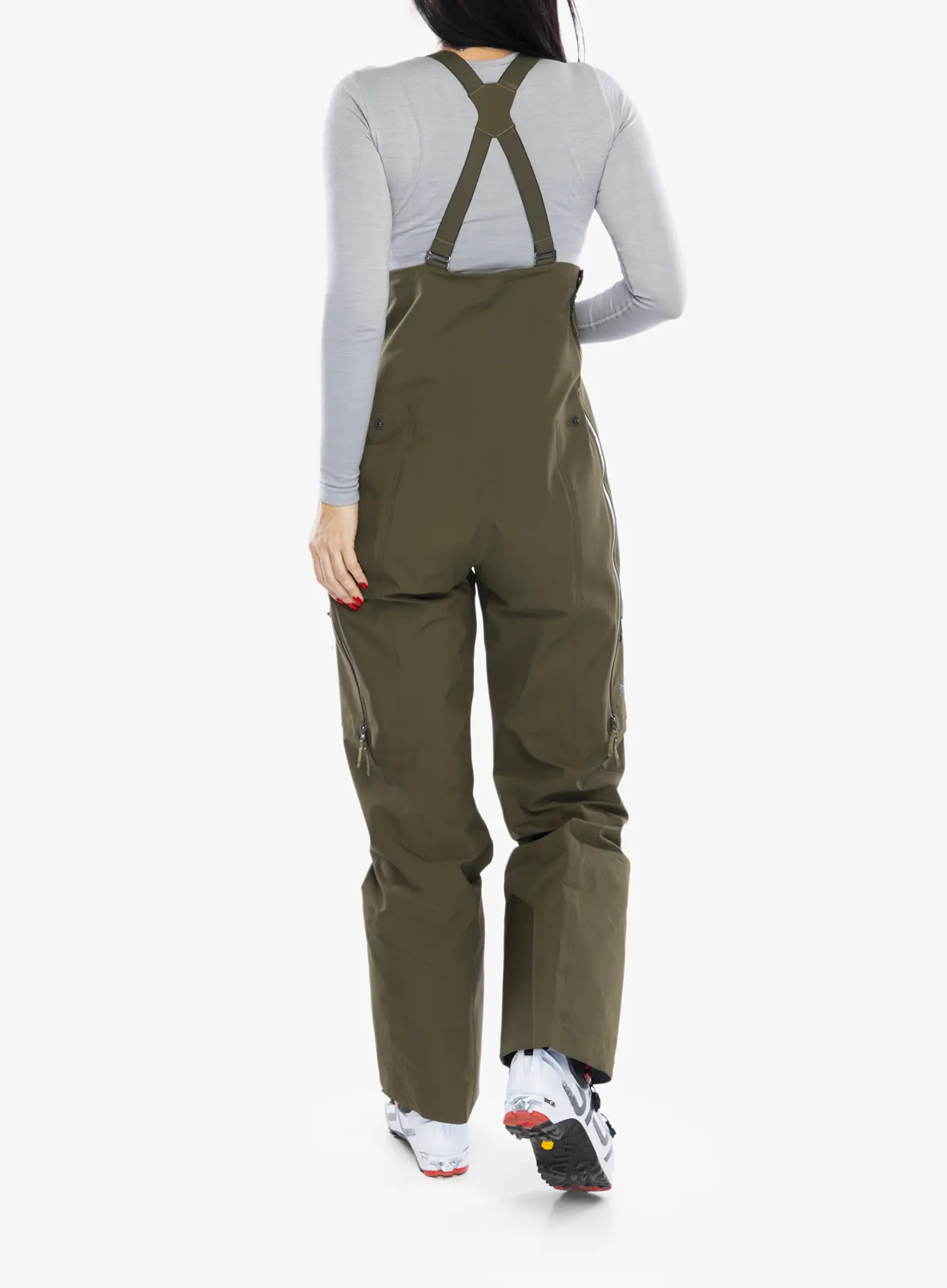 Ženske GORE-TEX hlače Arcteryx Rush Bib Pant - tatsu