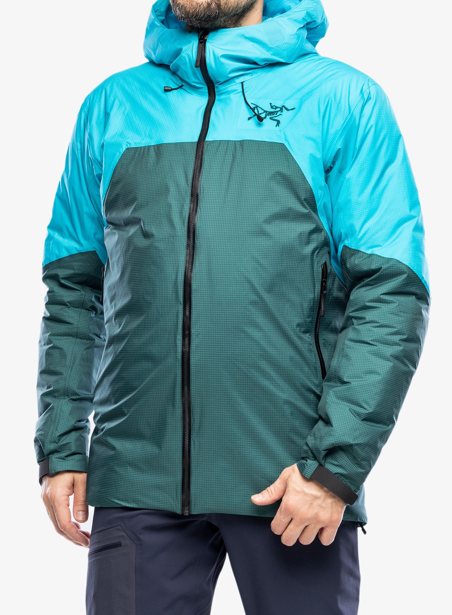 Sintetična jakna Arcteryx Rush Insulated Jacket - blue tetra/pytheas