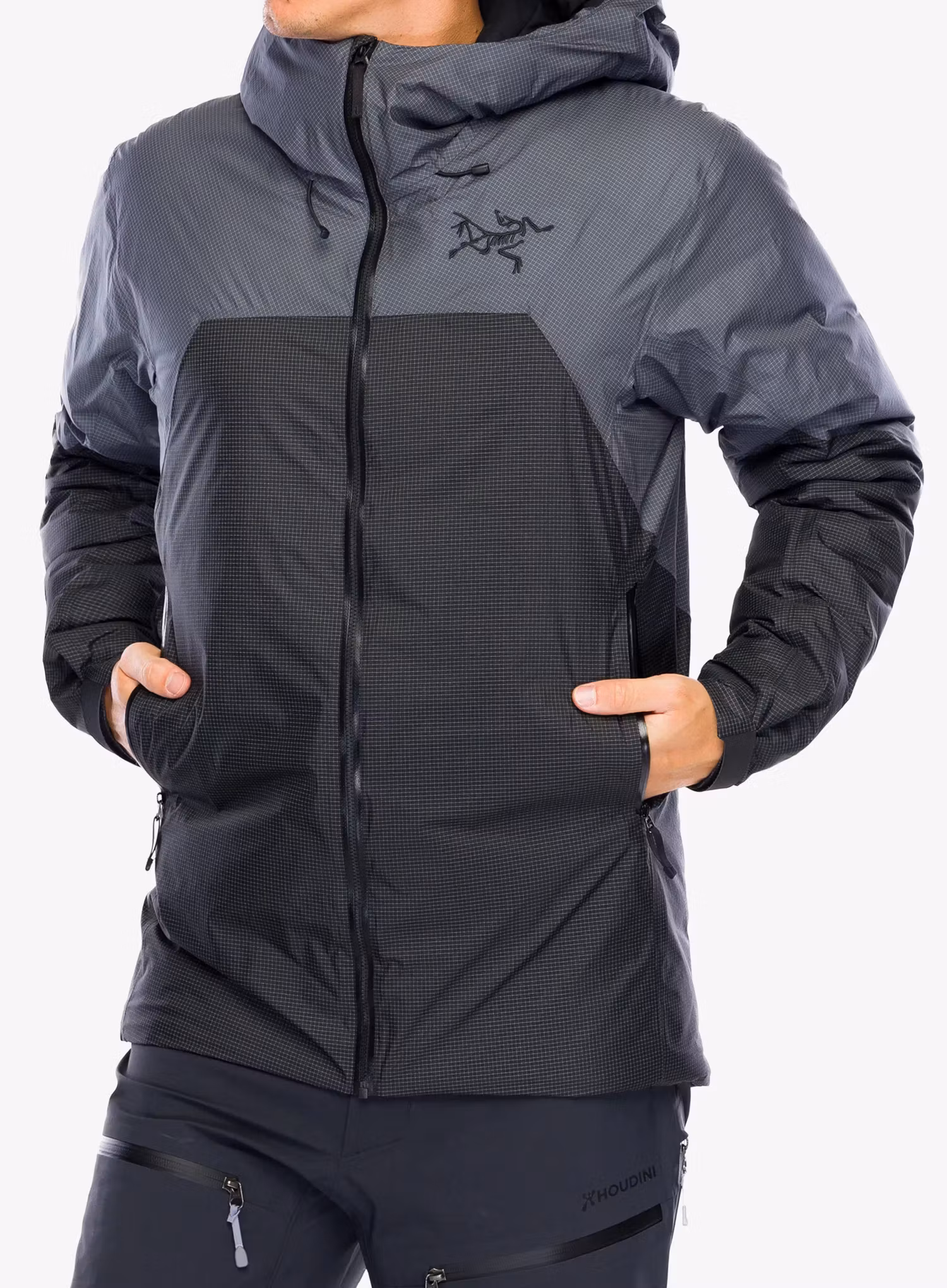 Sintetična jakna Arcteryx Rush Insulated Jacket - graphite/black