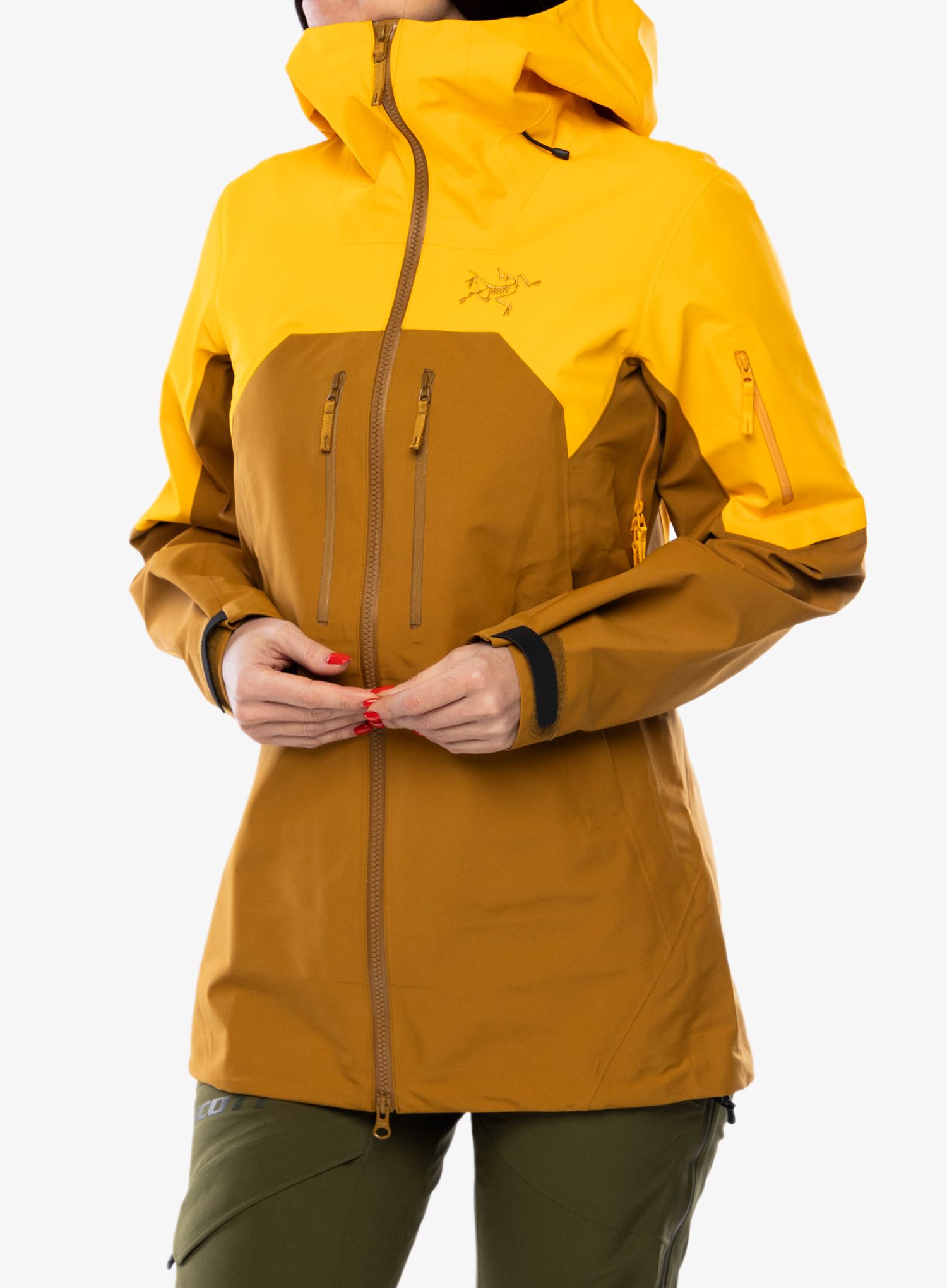 Ženske GORE-TEX jakna Arcteryx Rush Jacket - edziza/yukon