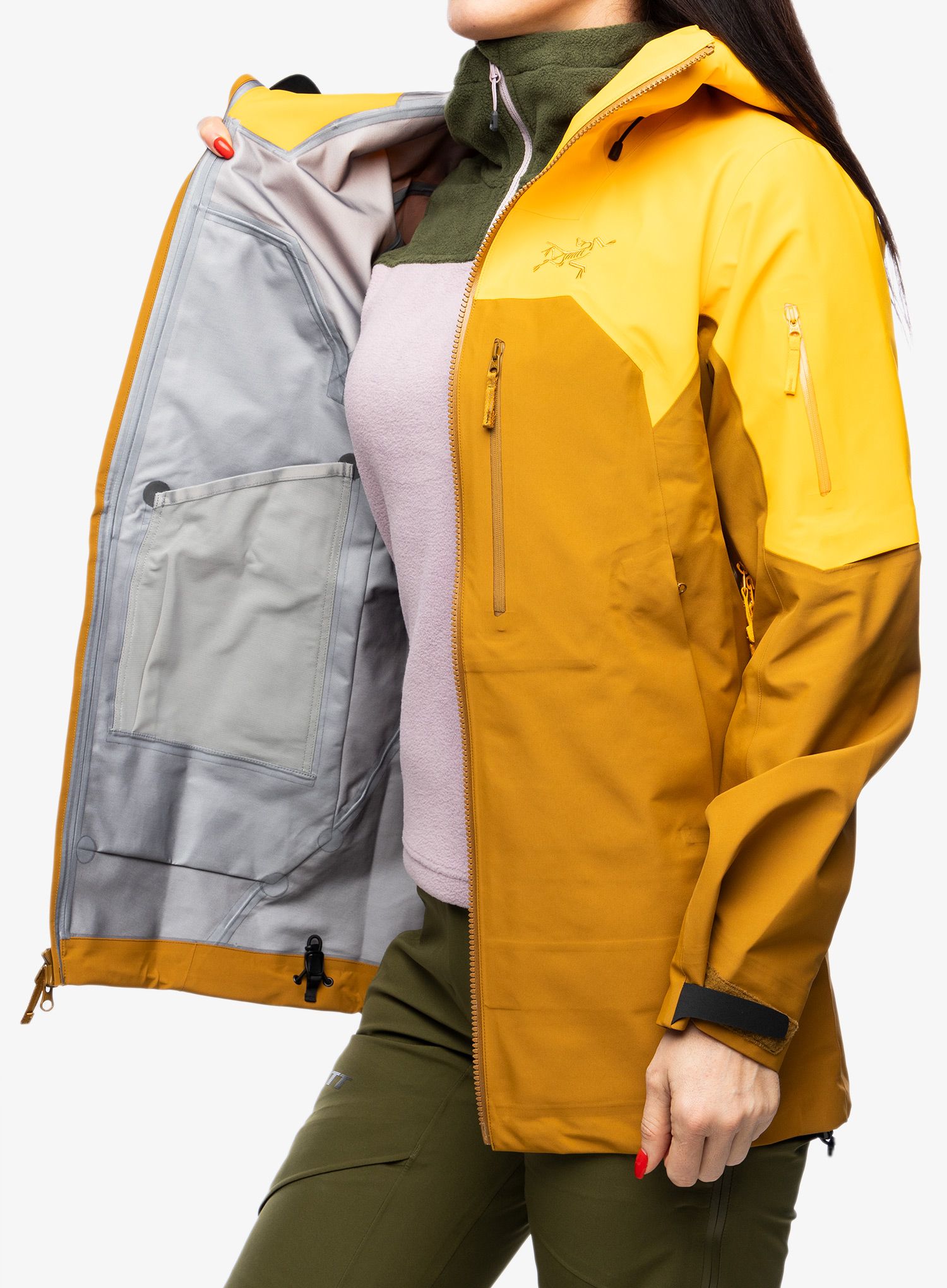 Ženske GORE-TEX jakna Arcteryx Rush Jacket - edziza/yukon
