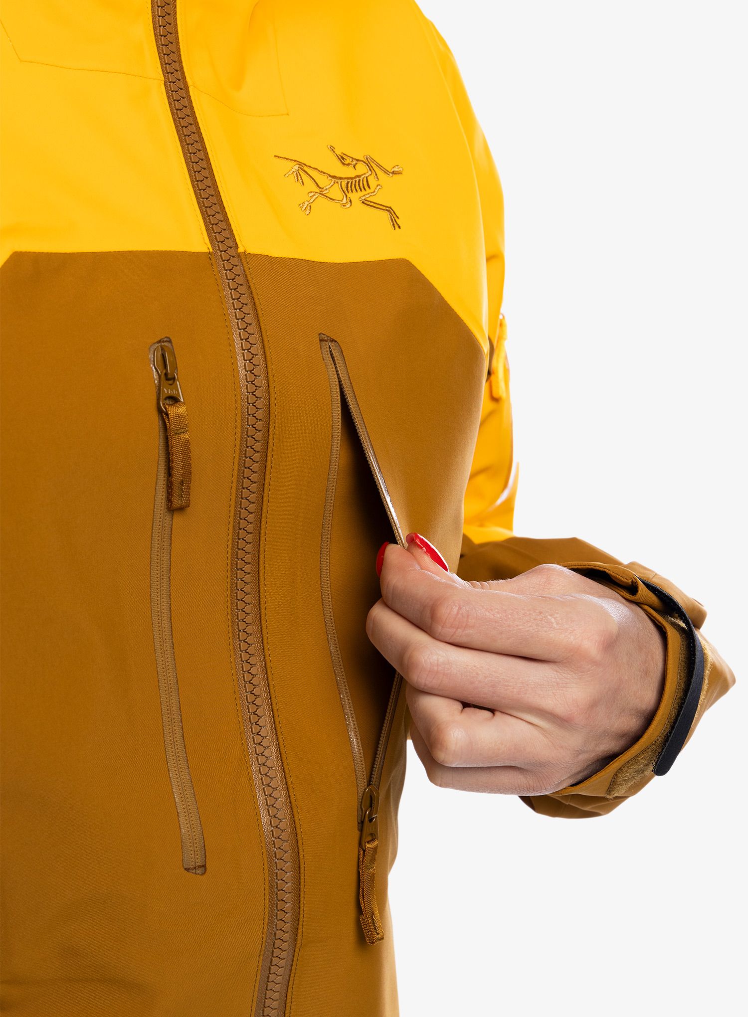 Ženske GORE-TEX jakna Arcteryx Rush Jacket - edziza/yukon