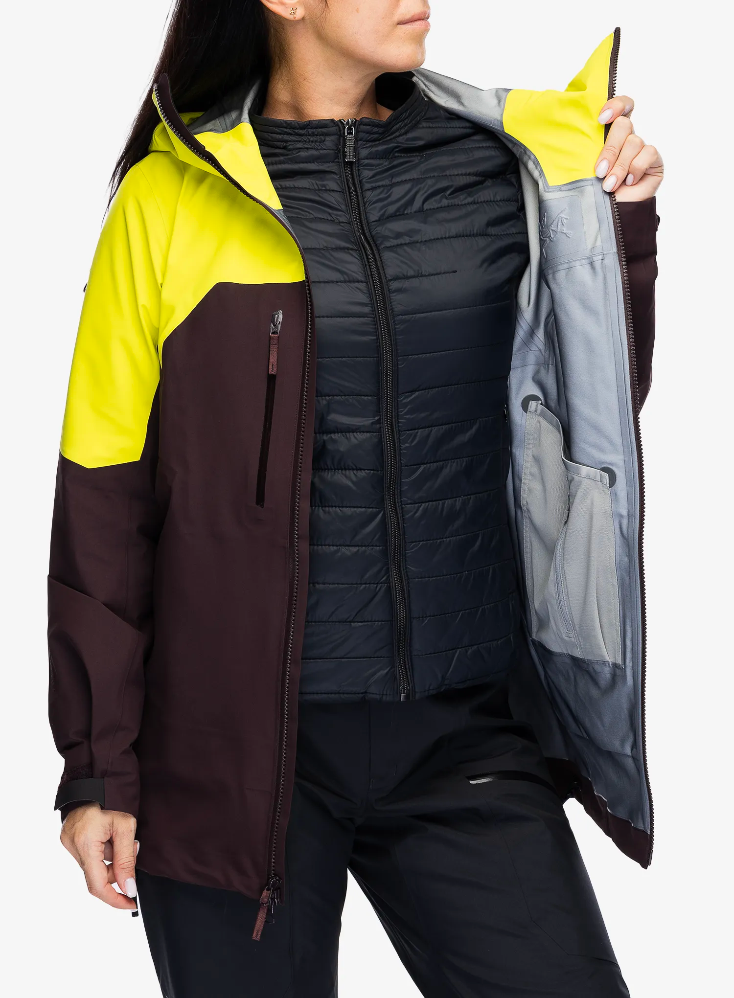 Ženske GORE-TEX jakna Arcteryx Rush Jacket - euphoria/phantasm
