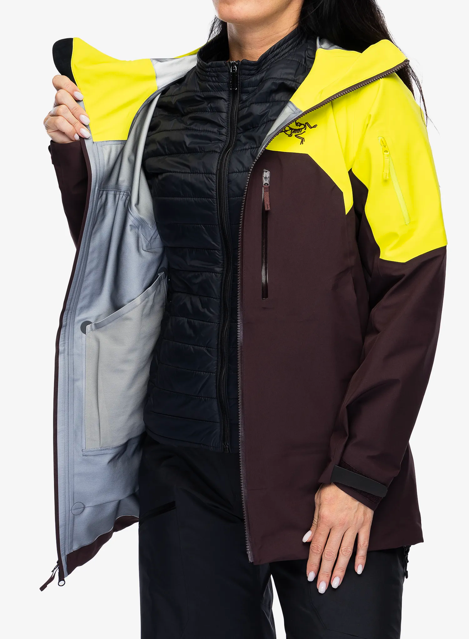 Ženske GORE-TEX jakna Arcteryx Rush Jacket - euphoria/phantasm