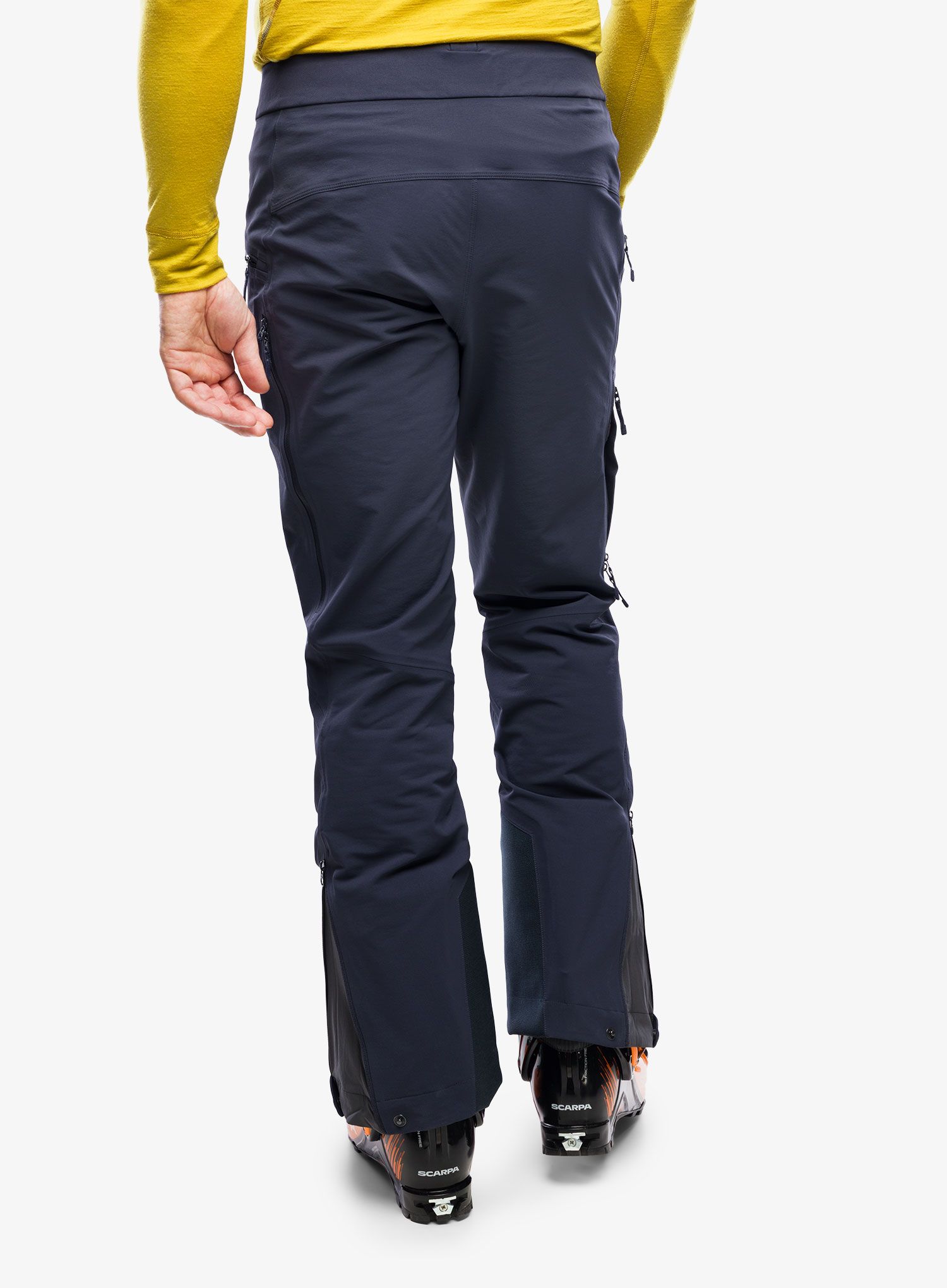 Softshell hlače Arcteryx Rush Softshell Pant - black sapphire