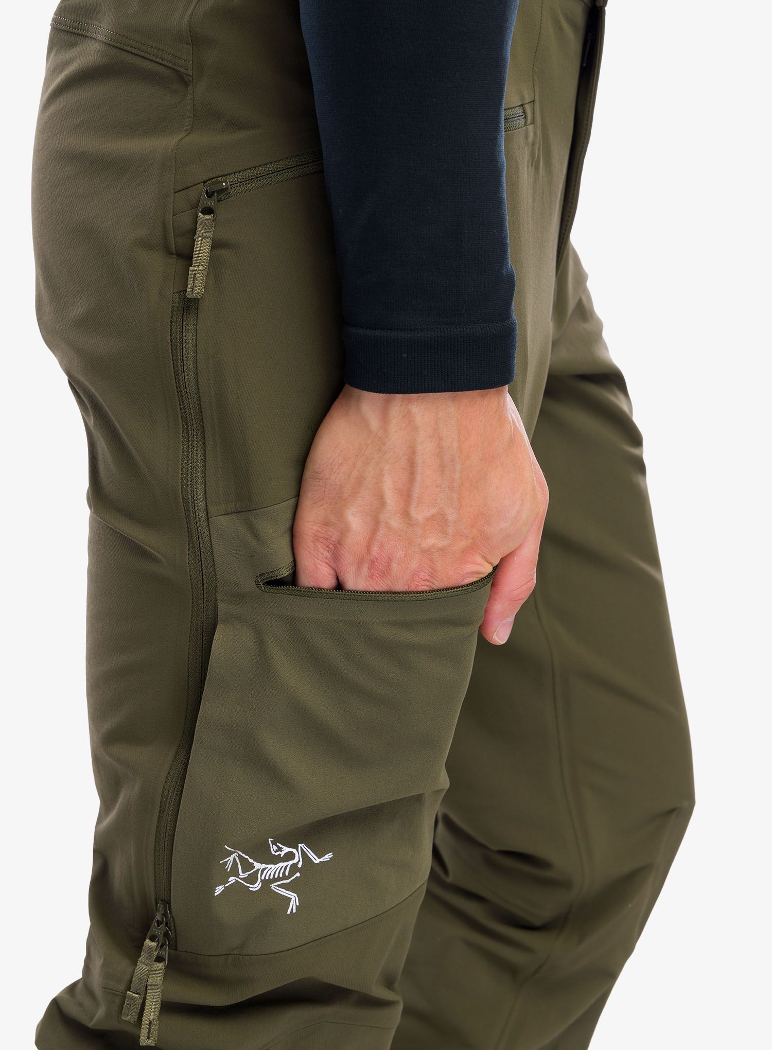 Hlače za turno smučanje Arcteryx Rush Softshell Pant - tatsu