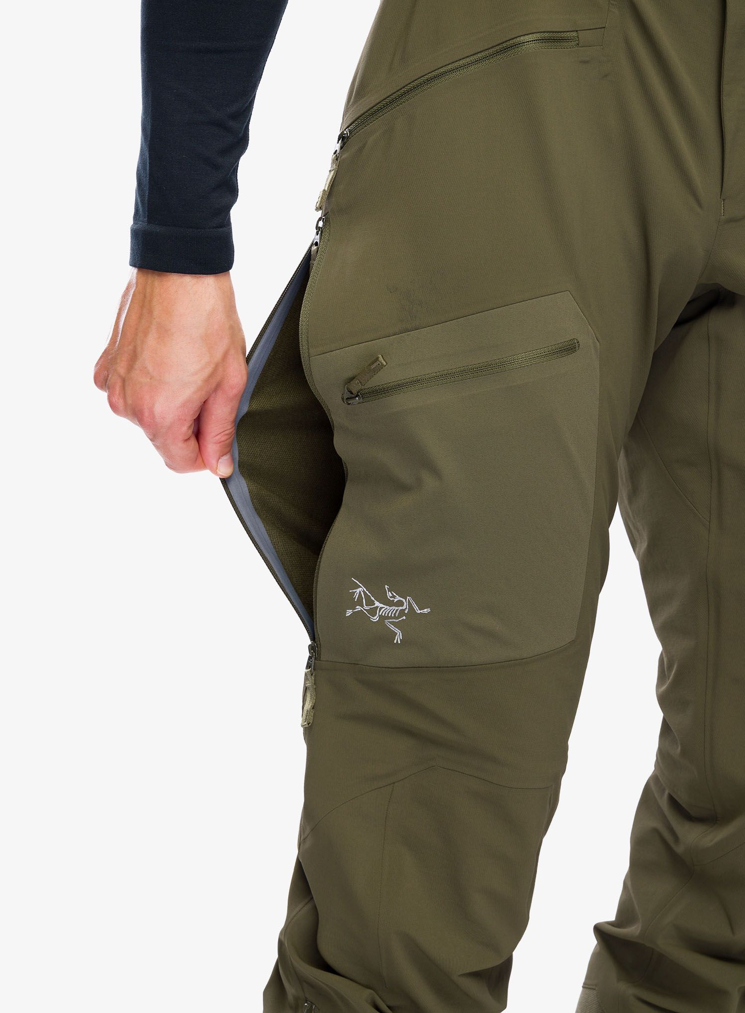 Hlače za turno smučanje Arcteryx Rush Softshell Pant - tatsu