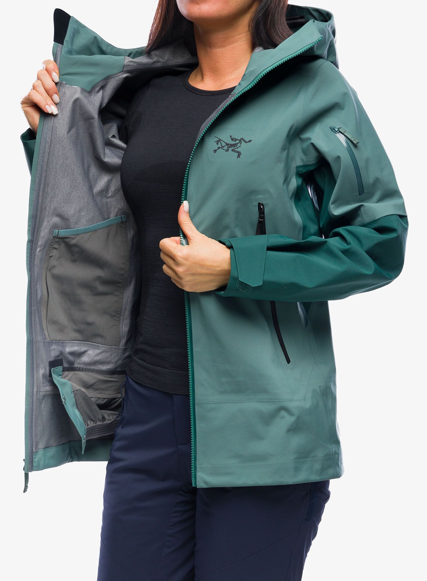 Ženske GORE-TEX jakna Arcteryx Sentinel Jacket - boxcar/pytheas