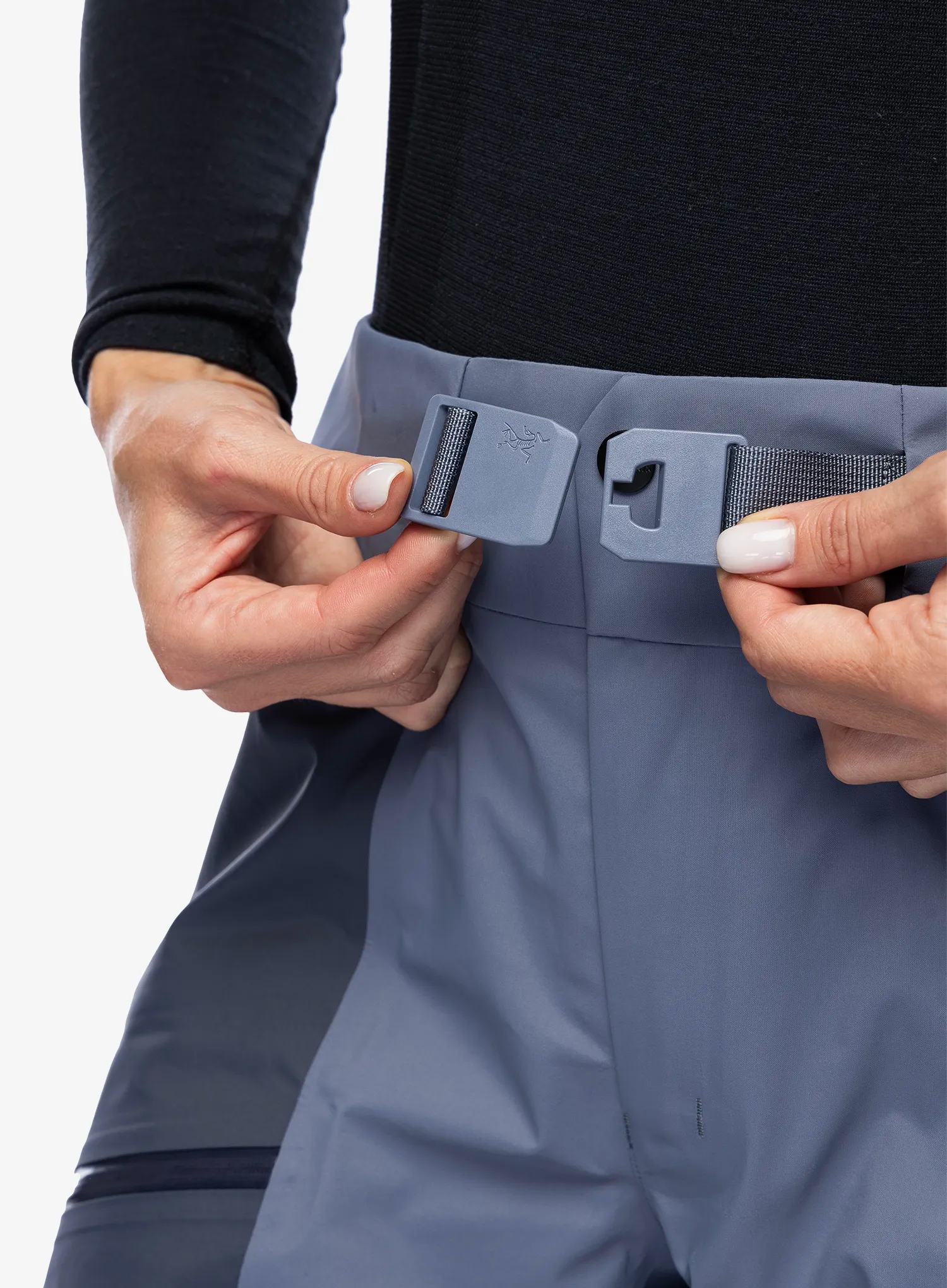 Ženske GORE-TEX hlače Arcteryx Sentinel Pant - stratus/dk stratus