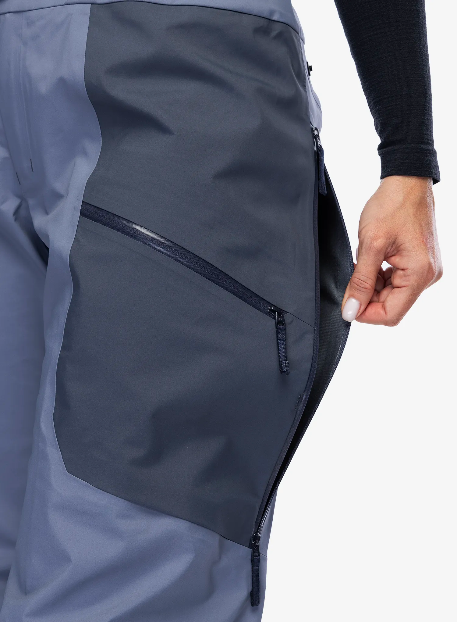 Ženske GORE-TEX hlače Arcteryx Sentinel Pant - stratus/dk stratus