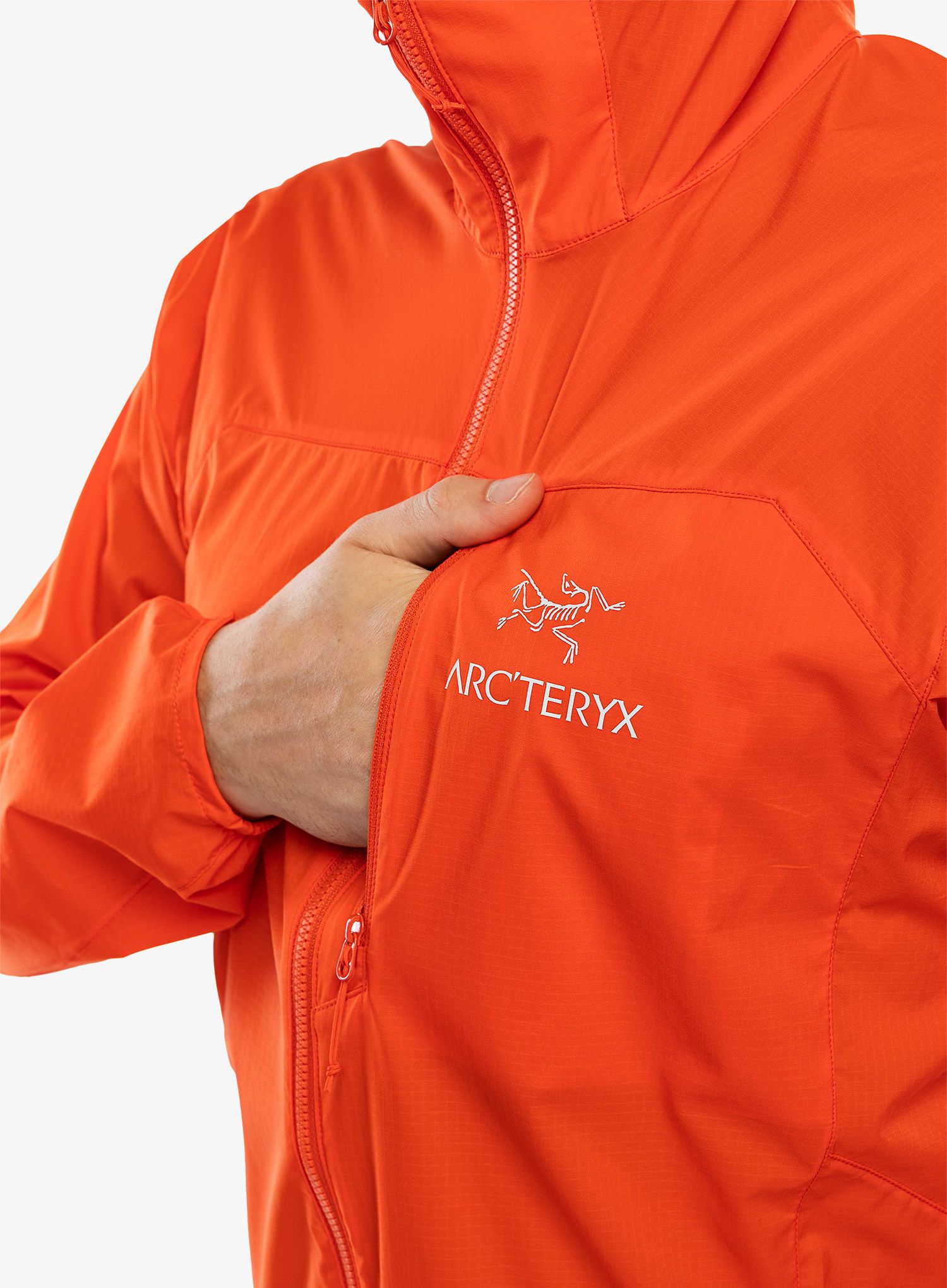 Vetrovka Arcteryx Squamish Hoody - solaris