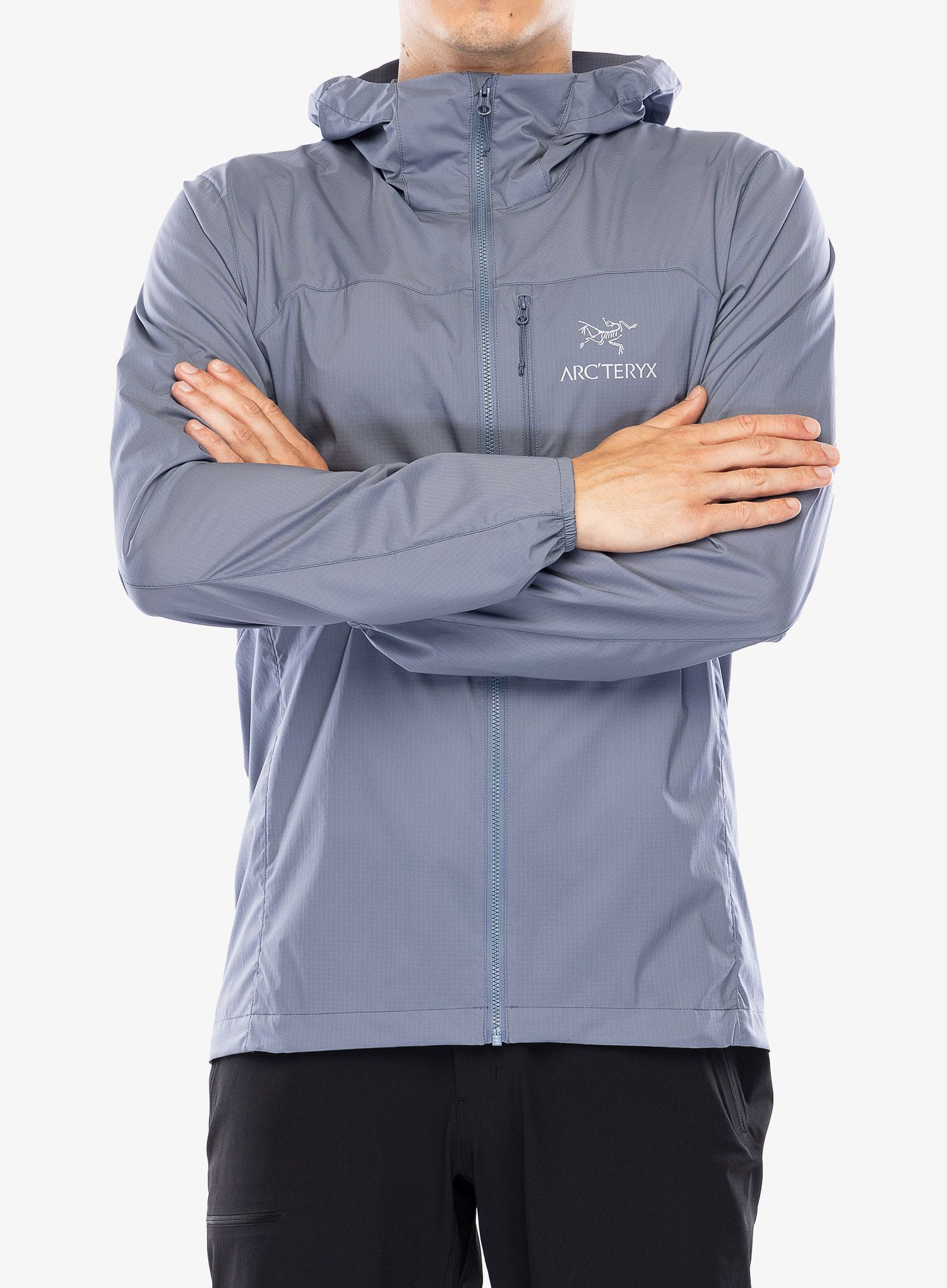 Vetrovka Arcteryx Squamish Hoody - stratus