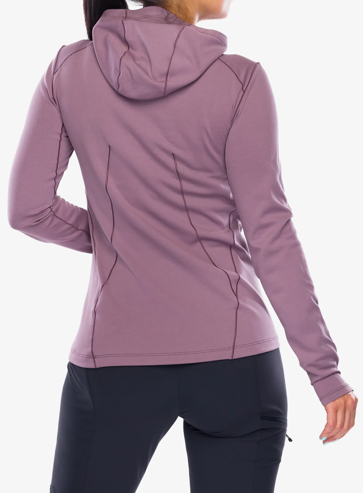 Ženska jopa s kapuco Arcteryx Taema Thermal Hoody - interstellar heather
