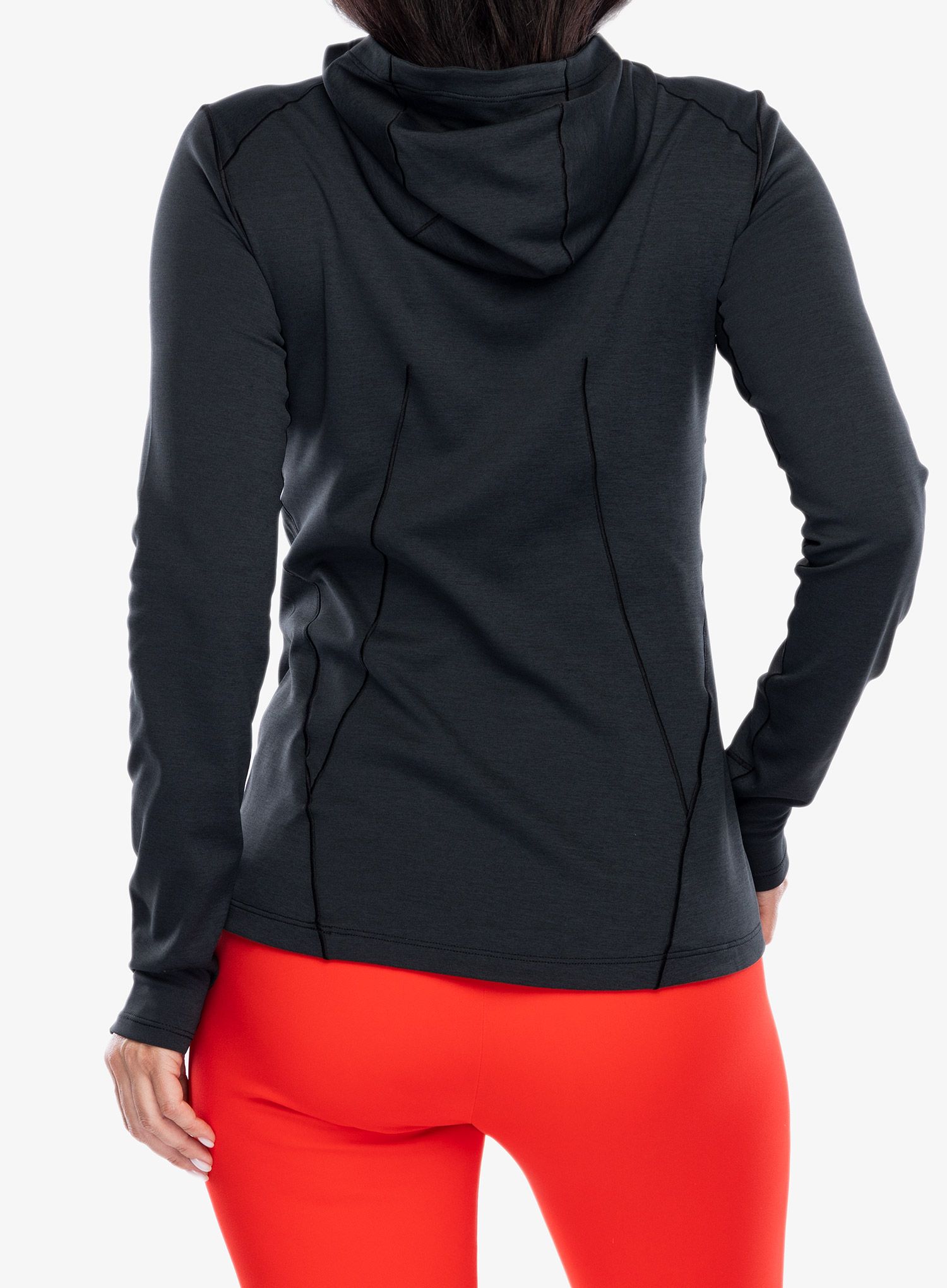 Ženska jopa s kapuco Arcteryx Taema Thermal Hoody - black heather