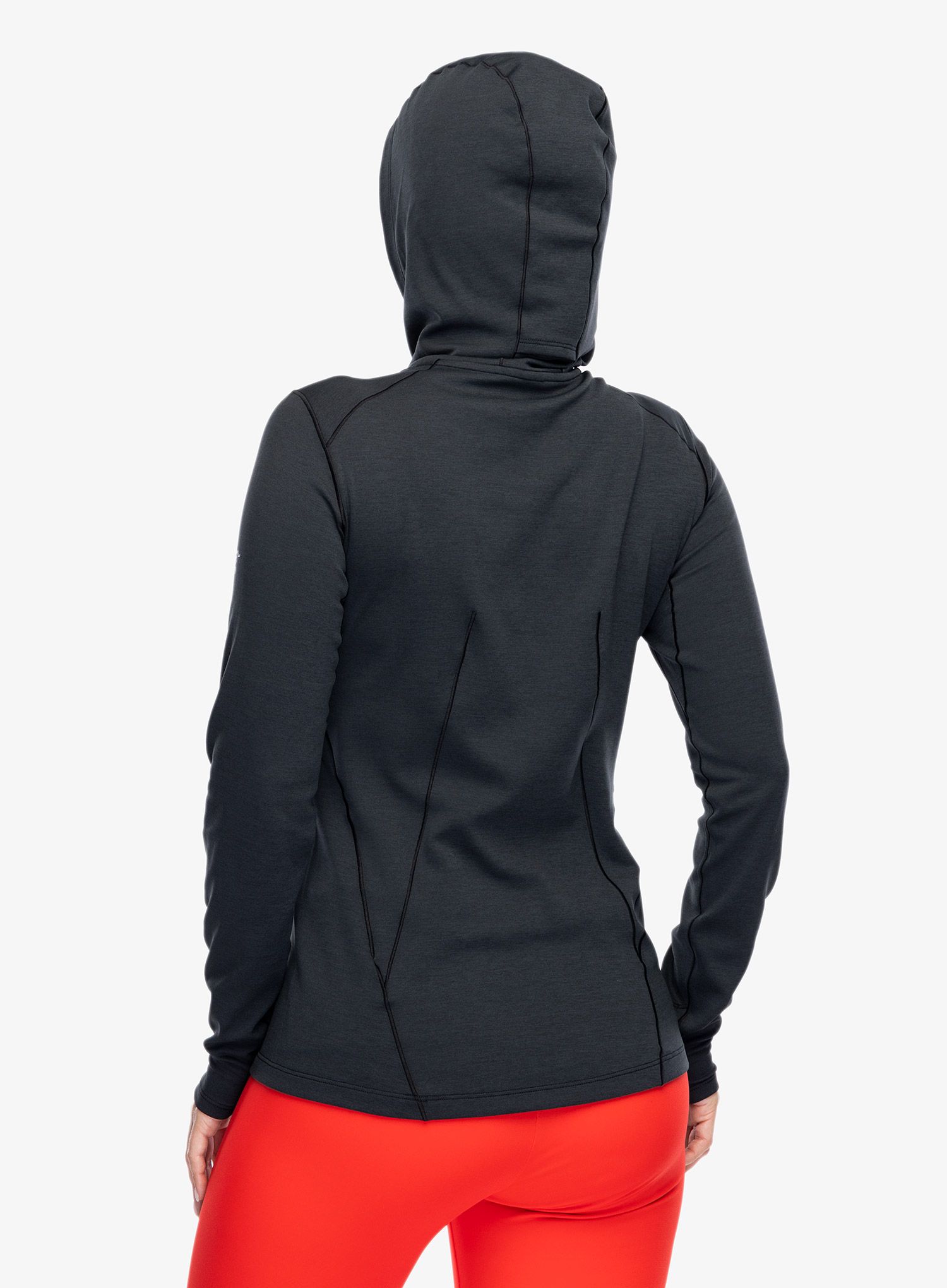 Ženska jopa s kapuco Arcteryx Taema Thermal Hoody - black heather