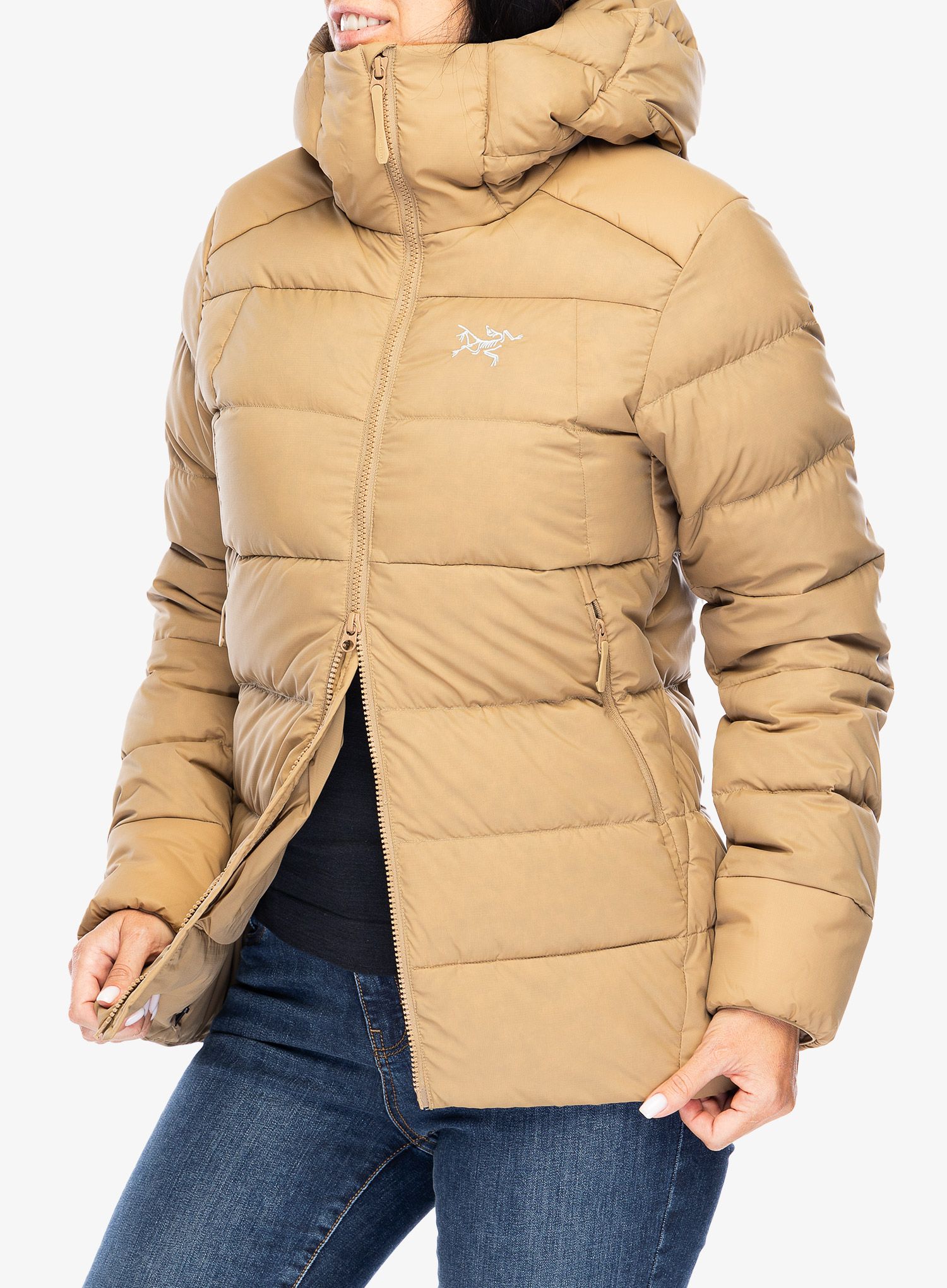 Ženska puhovka Arcteryx Thorium Hoody - canvas