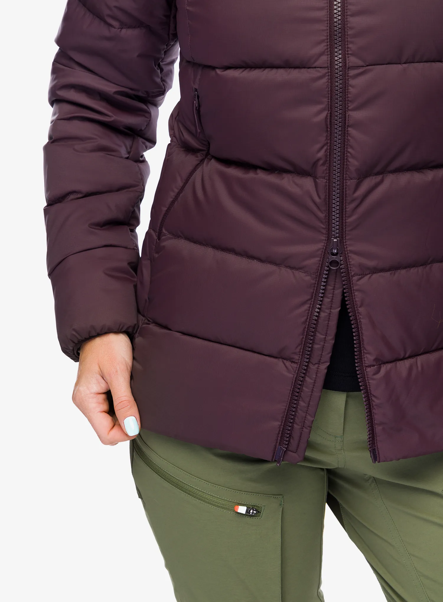 Ženska puhovka Arcteryx Thorium Hoody - phantasm