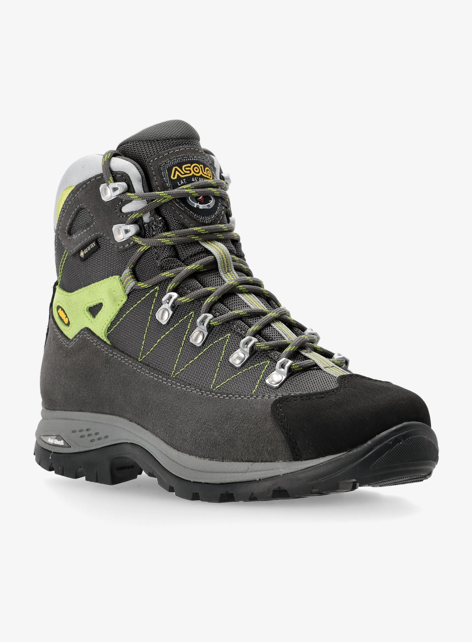 GORE TEX čevlji Asolo Finder GV - graphite/greenlime