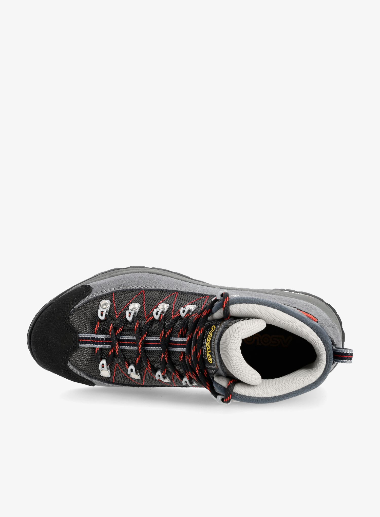 Ženski GORE-TEX čevlji Asolo Finder GV - grey/gunm./poppy red