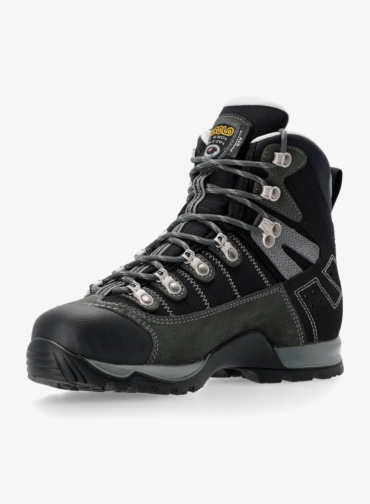 GORE TEX čevlji Asolo Fugitive GTX - light black/grey
