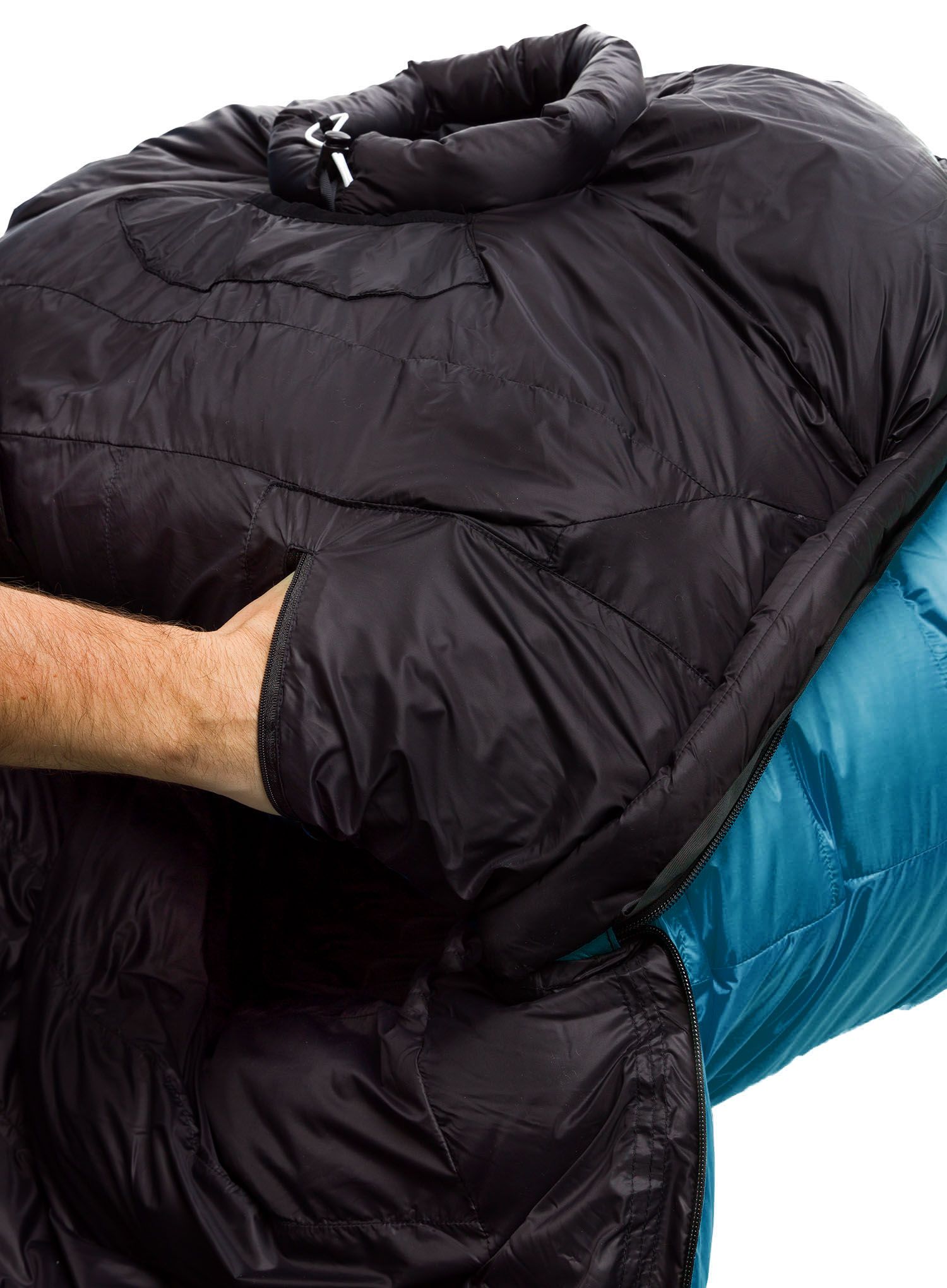 Spalna vreča Aura BAZ 1000 800 cuin (195 cm) - teal/black