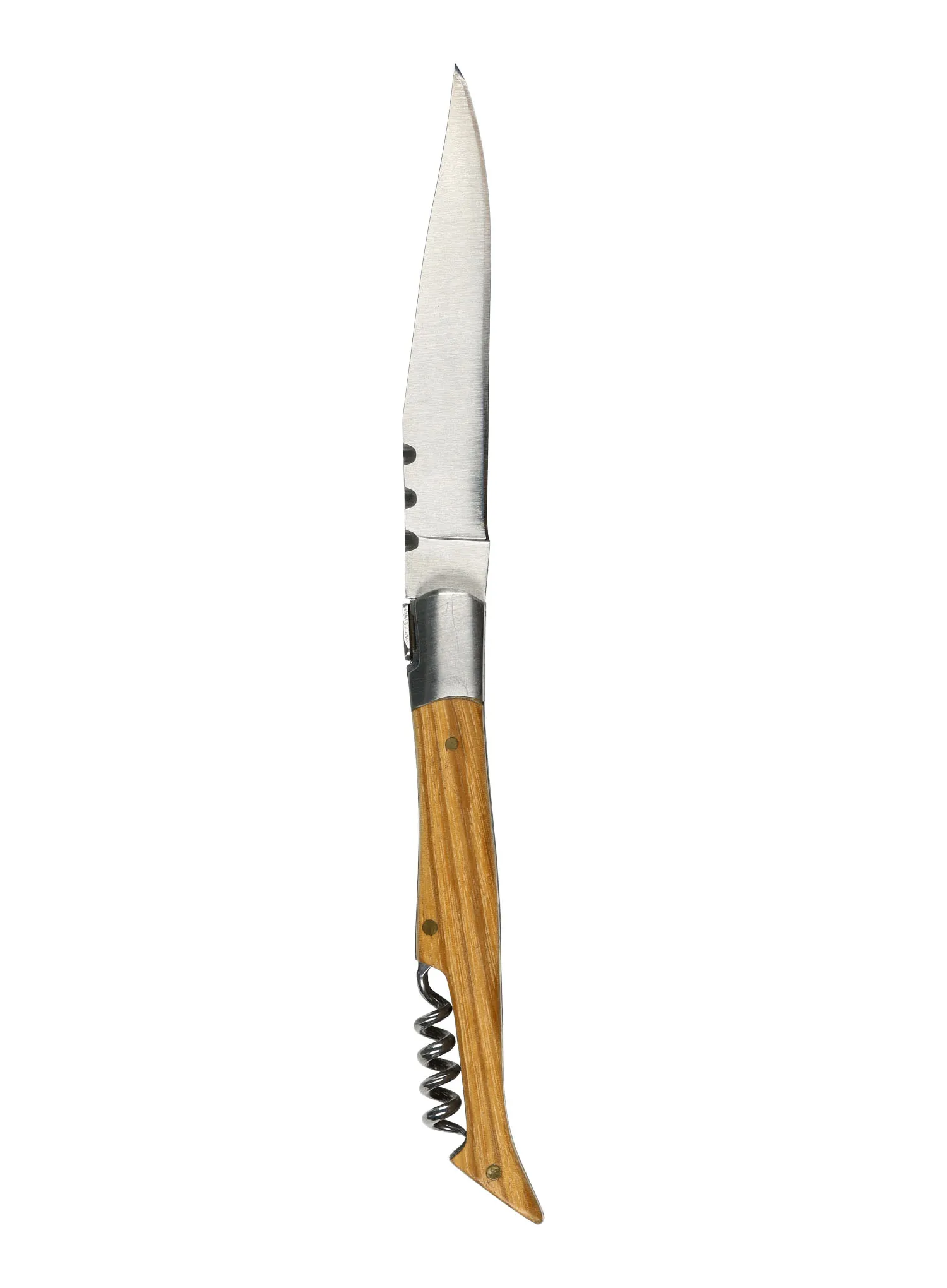 Zložljiv nož Baladeo Tradition 12 cm - zebrano/kork
