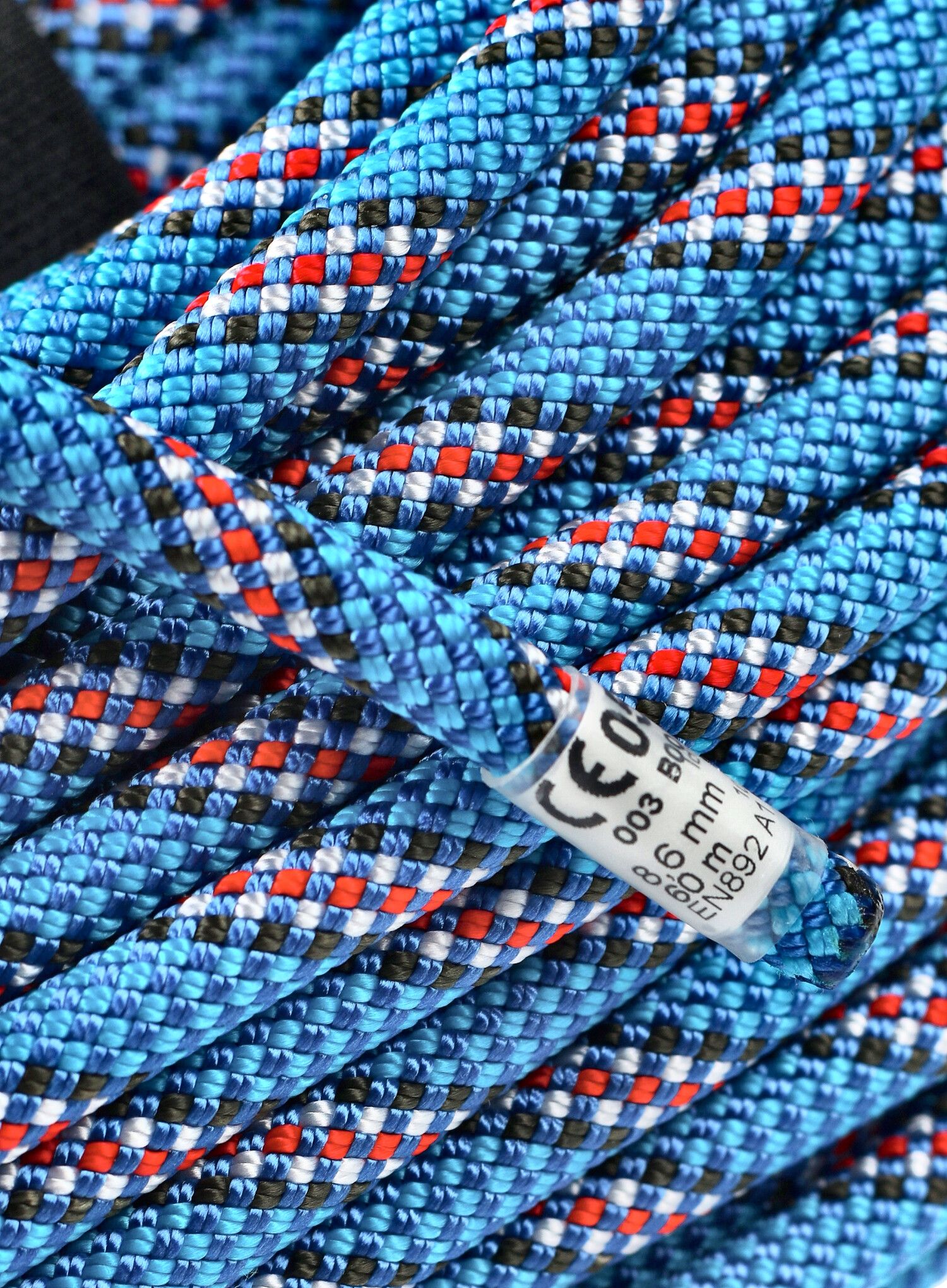 Dvojna vrv Beal Cobra II Unicore Golden Dry 8,6 mm 2 x 60 m - blue/green