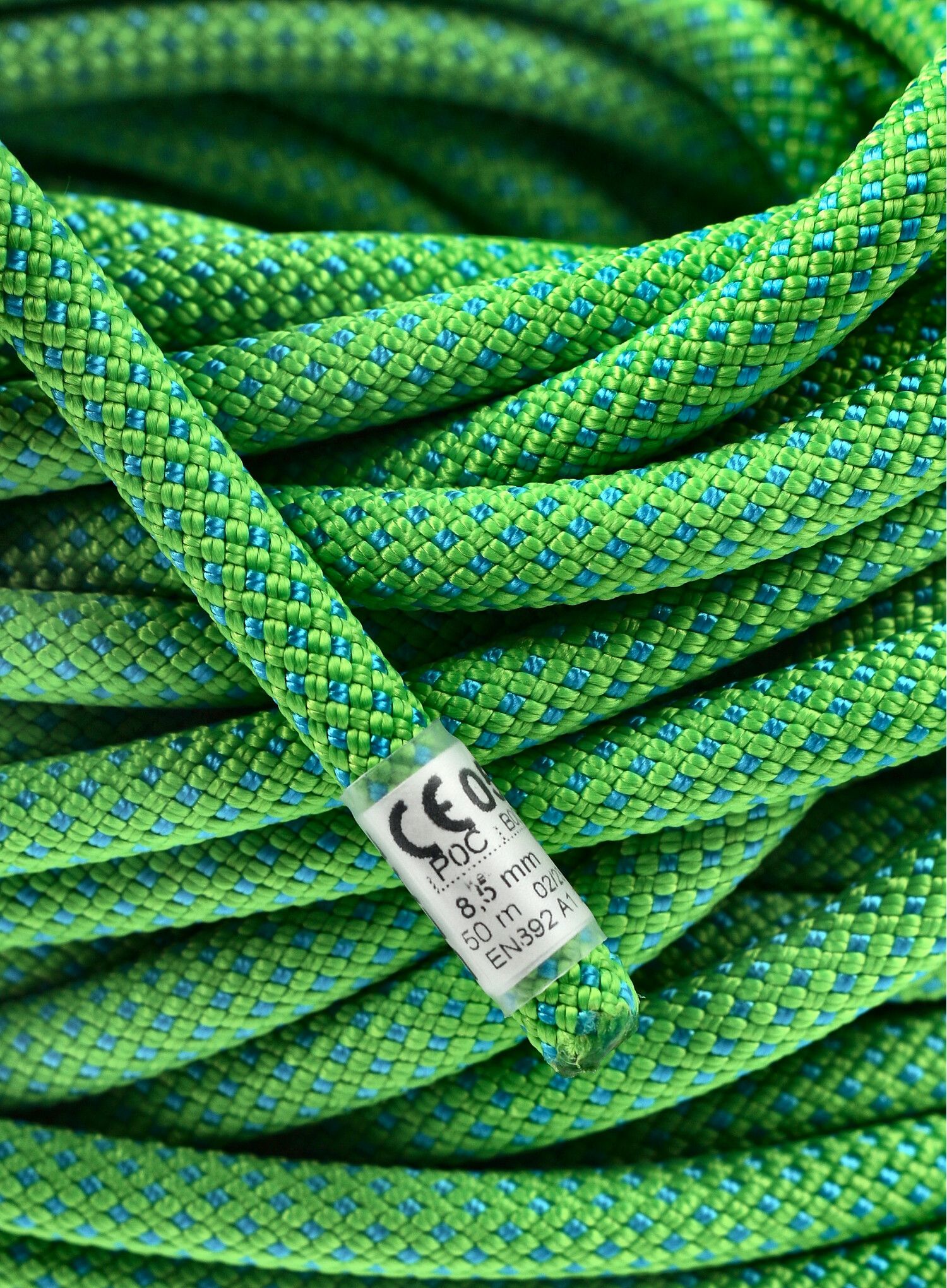Dinamična vrv Beal Opera 8,5 mm 50 m Unicore Golden Dry - green