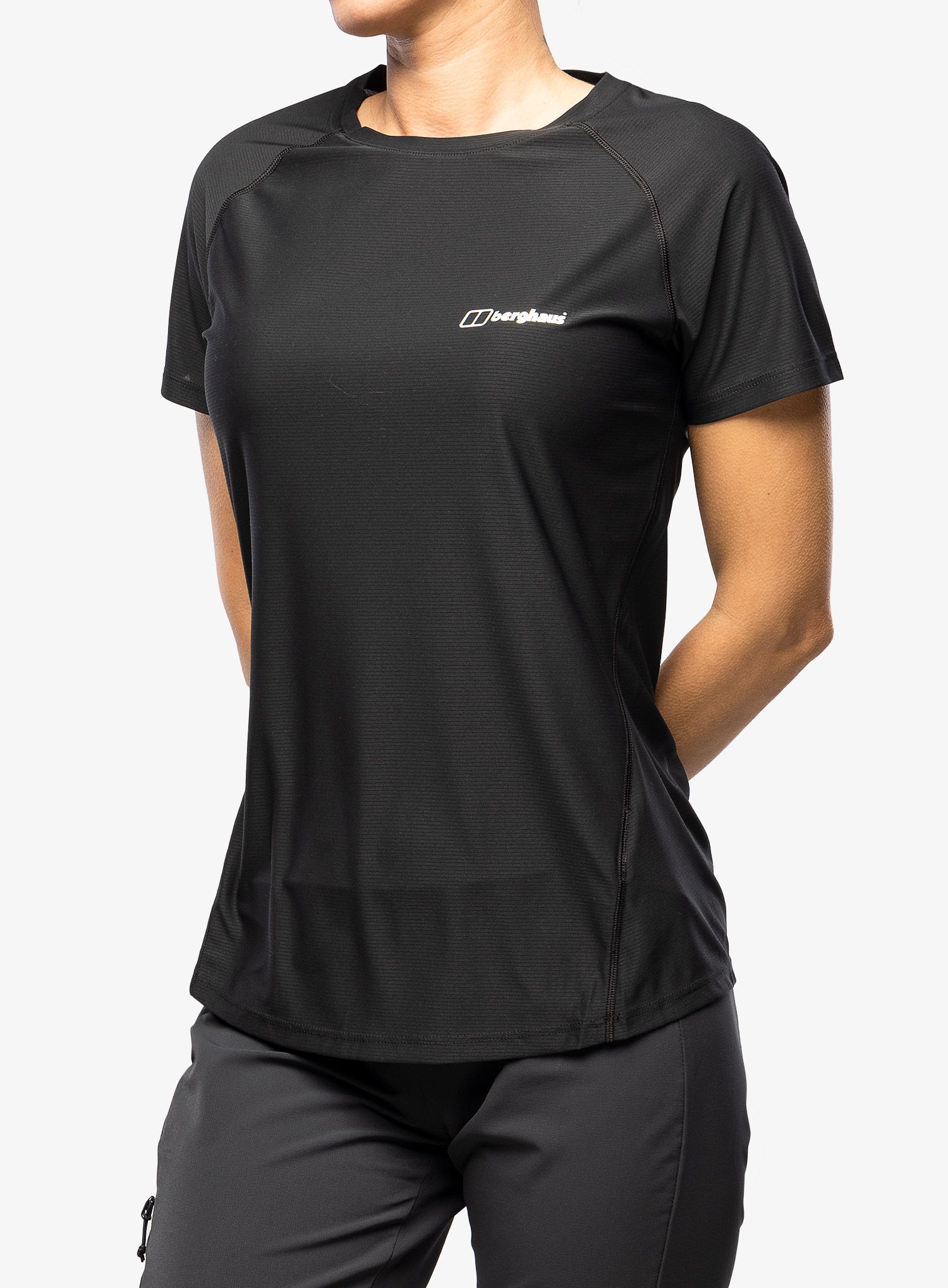 Ženska športna majica Berghaus 24/7 Tech SS Crew - black