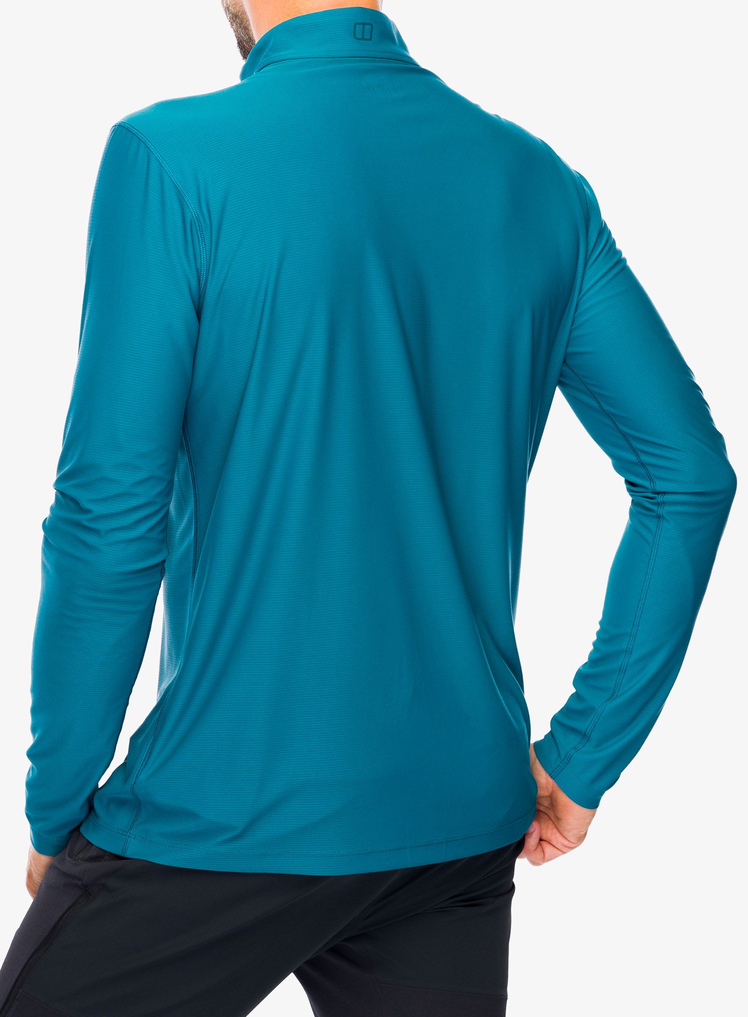Moška jopica Berghaus 24/7 Tech Tee LS HZ - deep ocean
