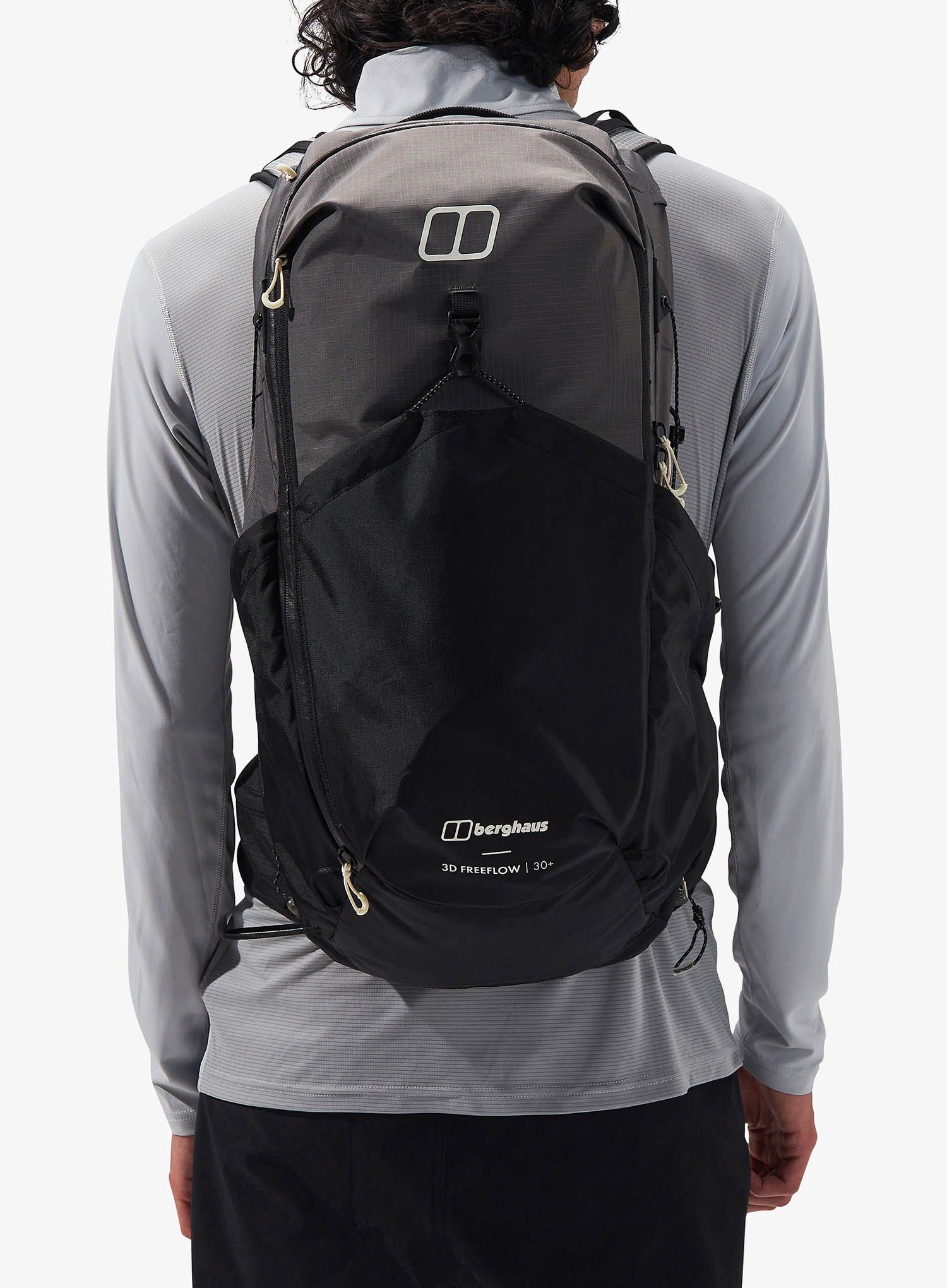Pohodniški nahrbtnik Berghaus 3D Freeflow 30+5L - grey pinstripe/jet black