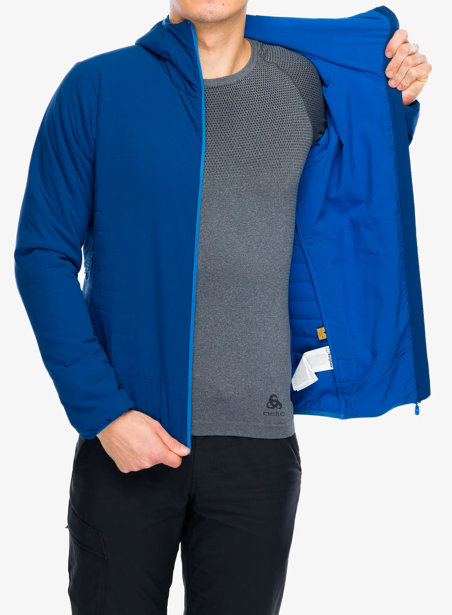 Moška jakna Berghaus Aonach AX Insulated Down Jacket - blue/blue